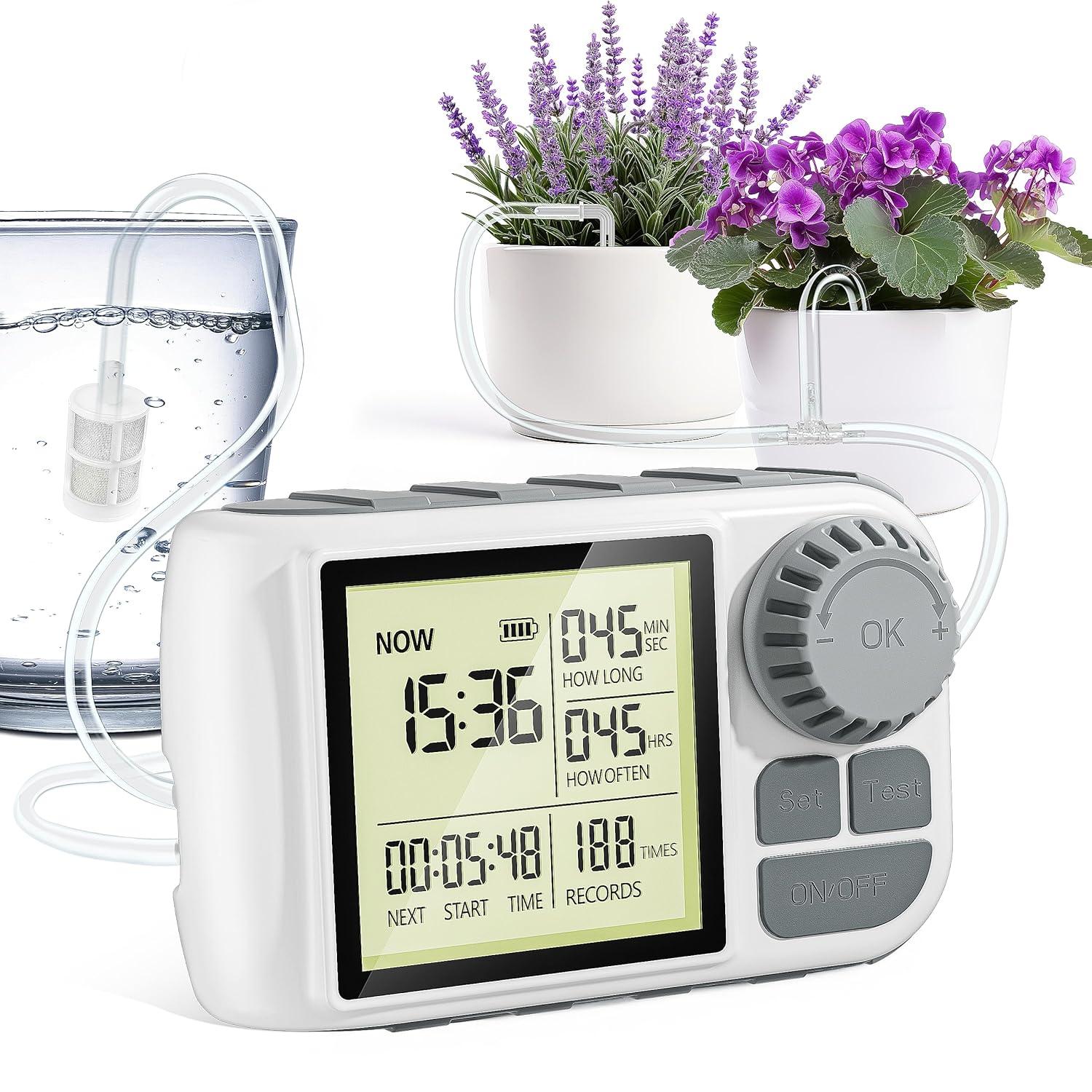 Surprising Showdown: Timer, Rechargeable, Measured Watering for Indoor Plants