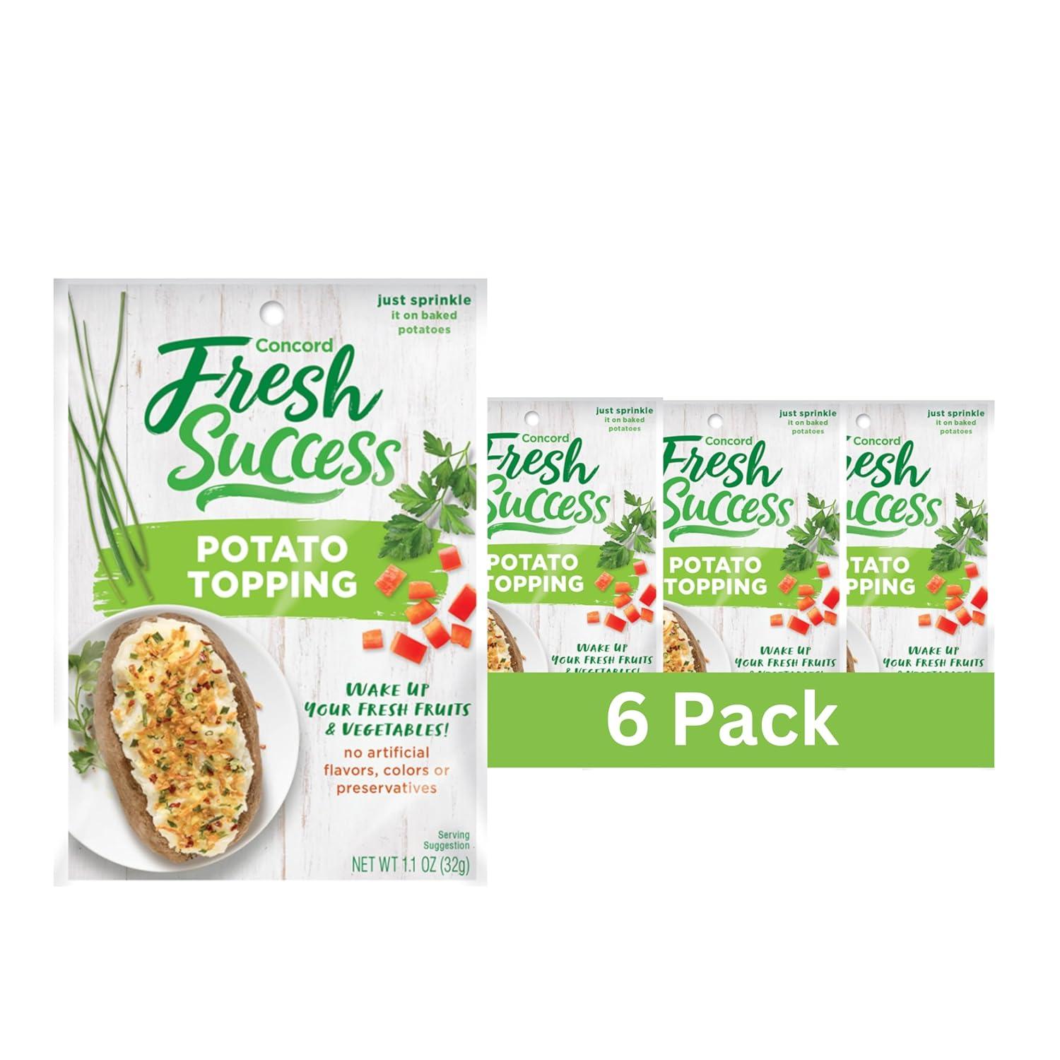Concord Foods Potato Topping: Tested Crunchy Flavor, Versatile for Baked & Mashed Uses