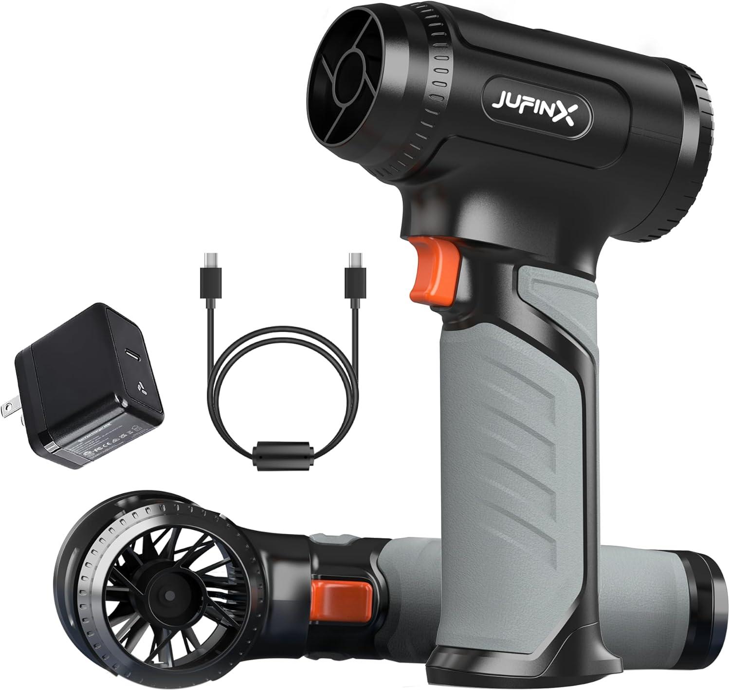 Leaf Blower Showdown: 64mm Motor, 30W Charge for Snow & Car Cleaning