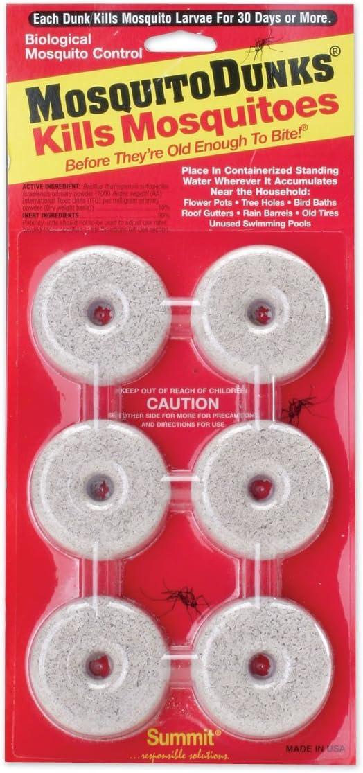 Summit... Responsible Solutions vs Mosquito Dunks 6-Pack: Tested for Summer Use