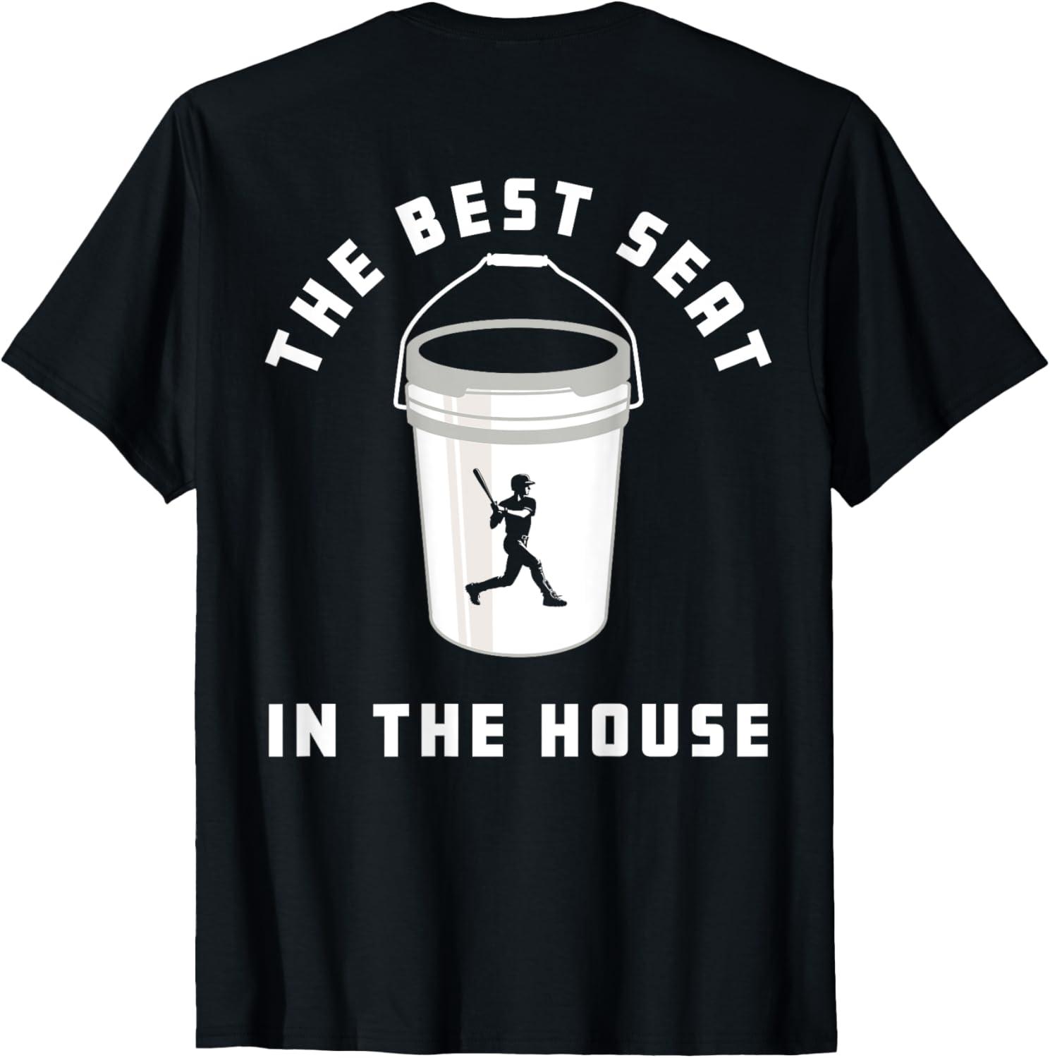 Baseball Bucket Design Showdown: Best Seat T-Shirt Tested for Lovers' Surprising Comfort