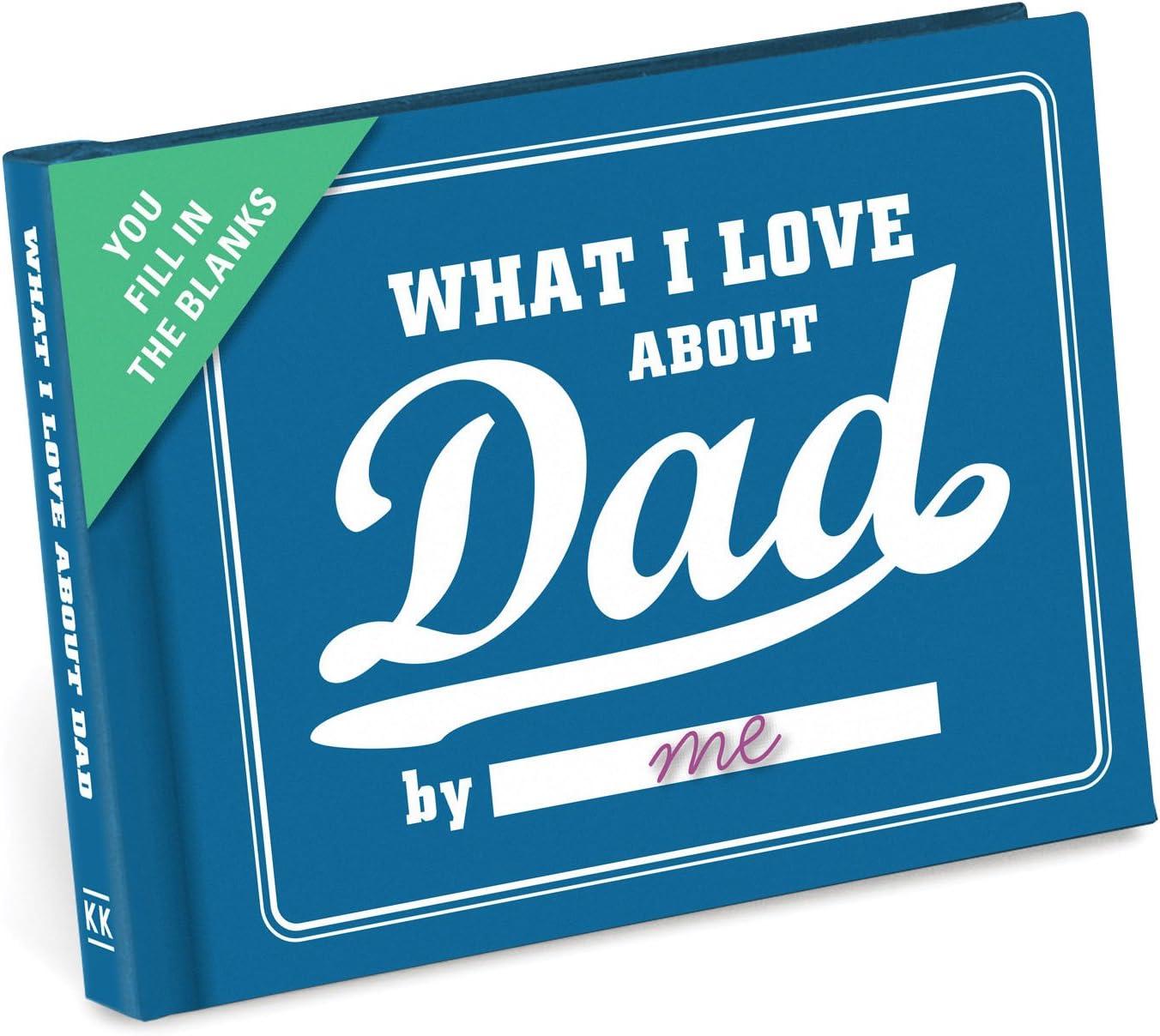 Knock Knock Book's Fill-In Design Tested Versus Standard Journals for Dad's Day Gifting