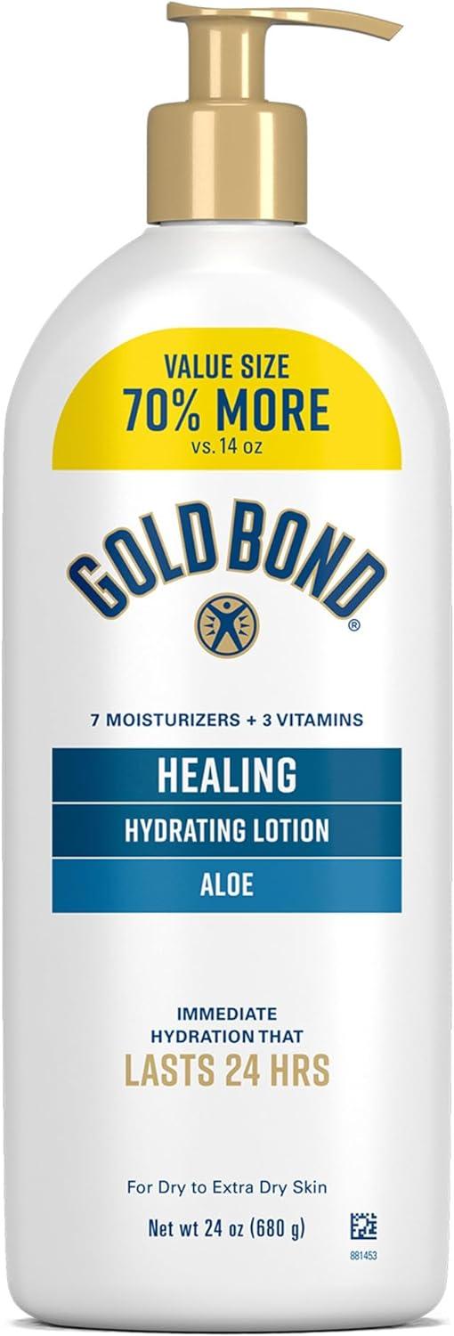 Gold Bond's 24 oz Hydration VS Aloe Tested Healing: Surprising Skin Care Insight