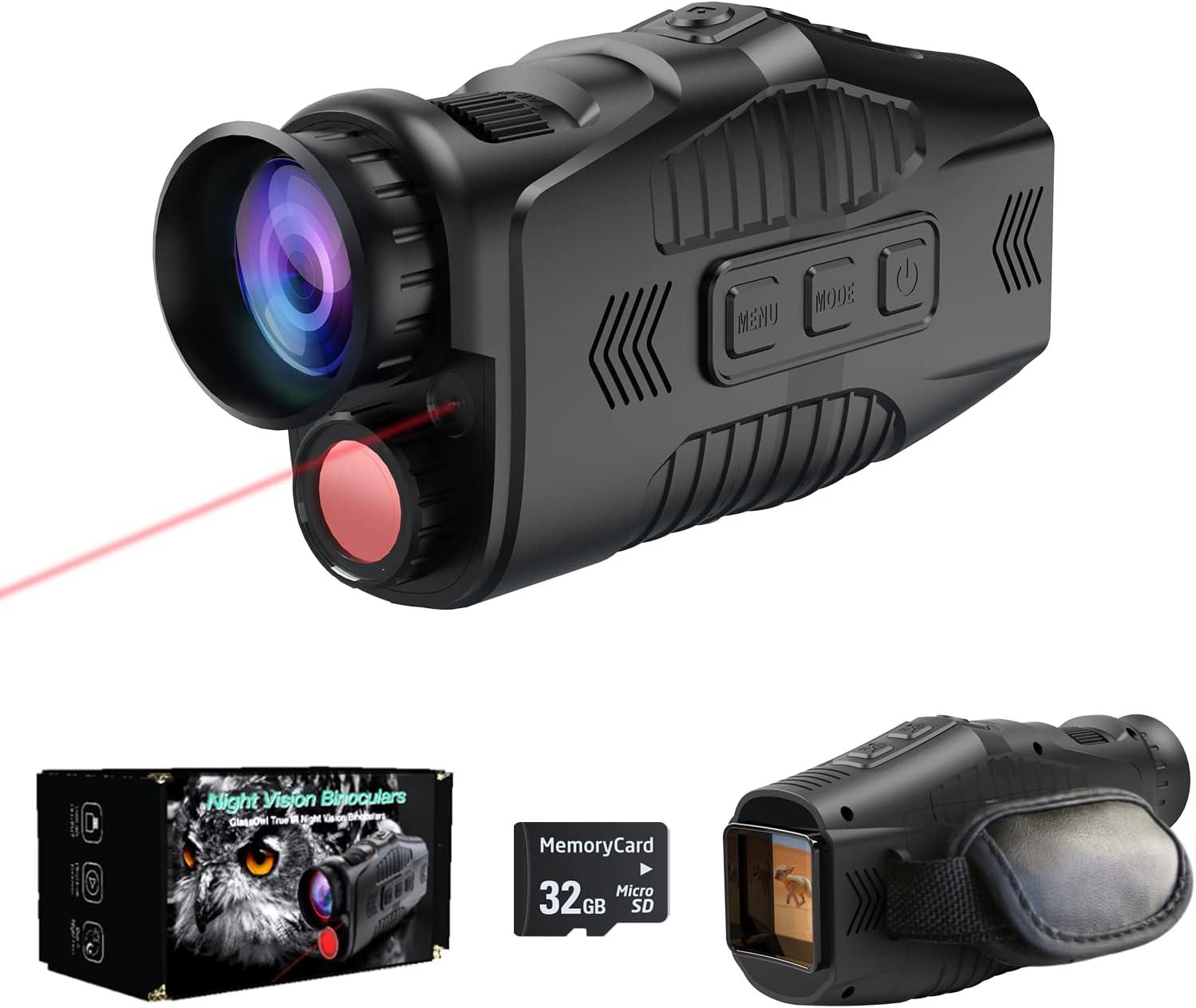 Night Vision Gear Showdown: Battery-Free, Eco-Friendly, 984ft Surprise