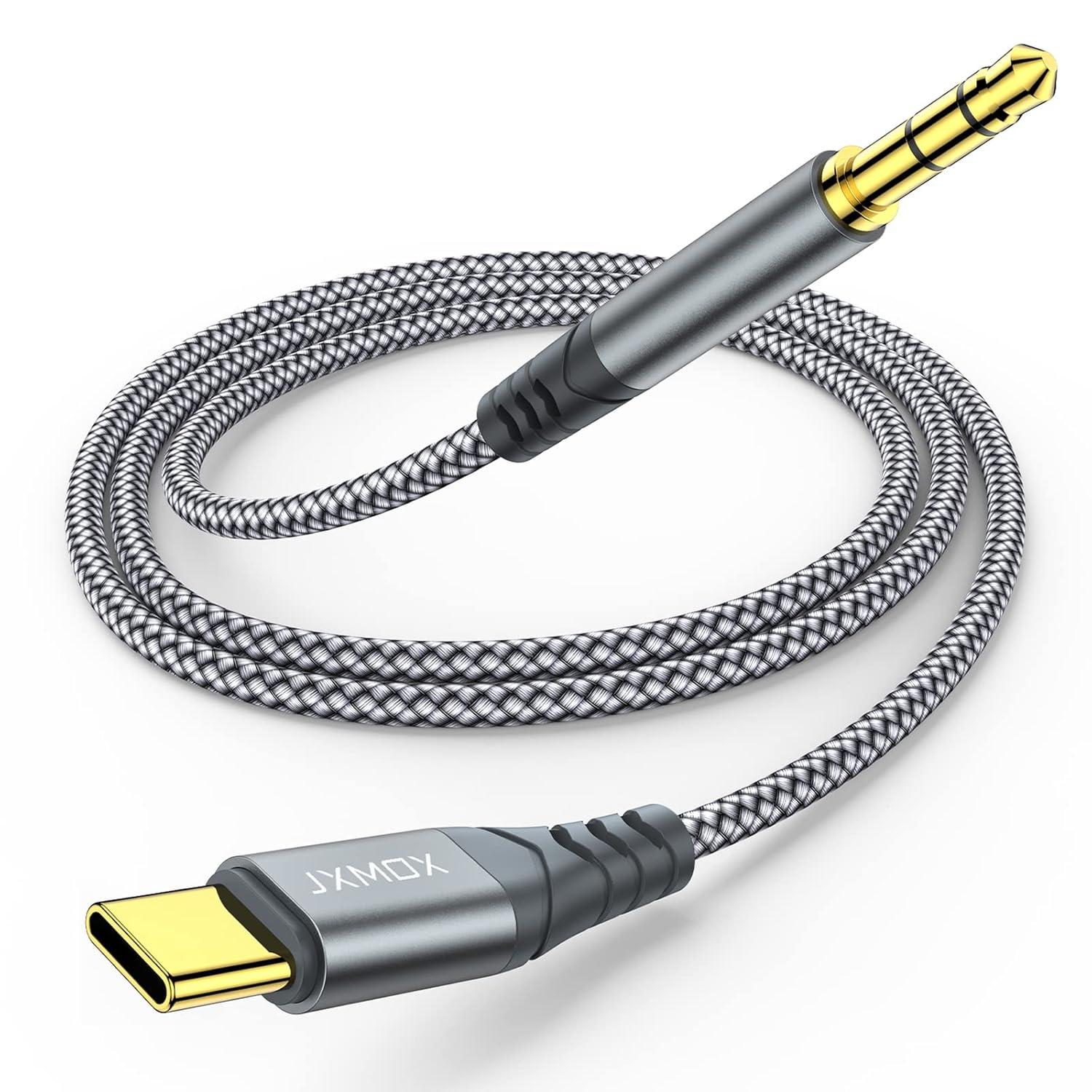 Compares: JXMOX 4ft USB-C to 3.5mm Cable Tested for Car & iPhone 16 Use