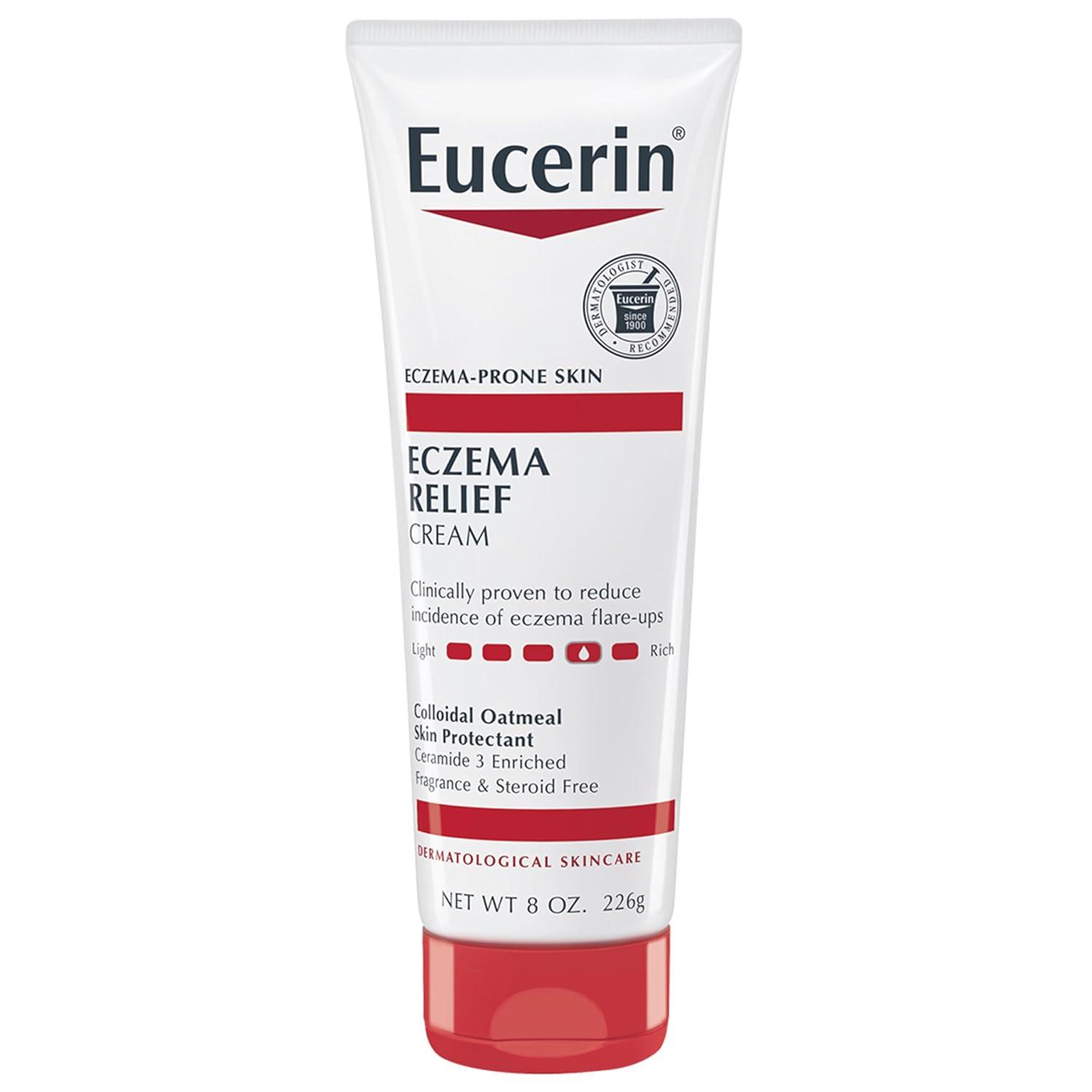 Eucerin Eczema Cream vs Full Body Lotion: Colloidal Oatmeal & Ceramide 3 Tested