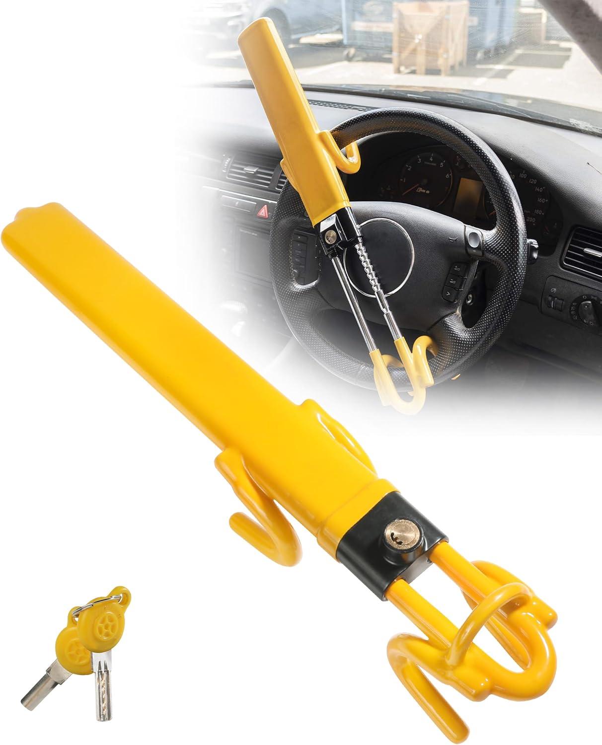 Showdown: Unbreakable Steering Wheel Locks Tested for 4-13" Diameter