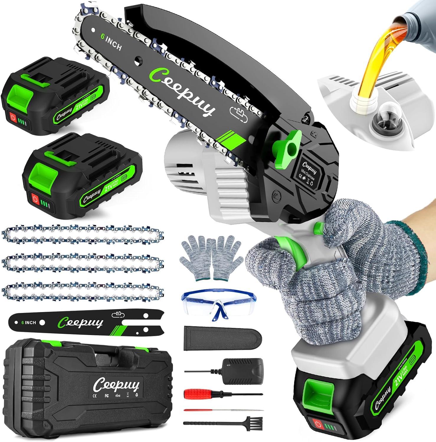 Saker vs. Worx: 6-Inch Chainsaw Tested for Yard Work