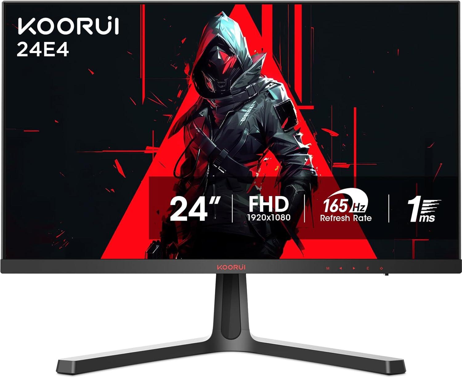 KOORUI Gaming Monitor Showdown: 24 vs 27-Inch Tested for 165Hz vs 200Hz and 90% DCI-P3 Color Gamut