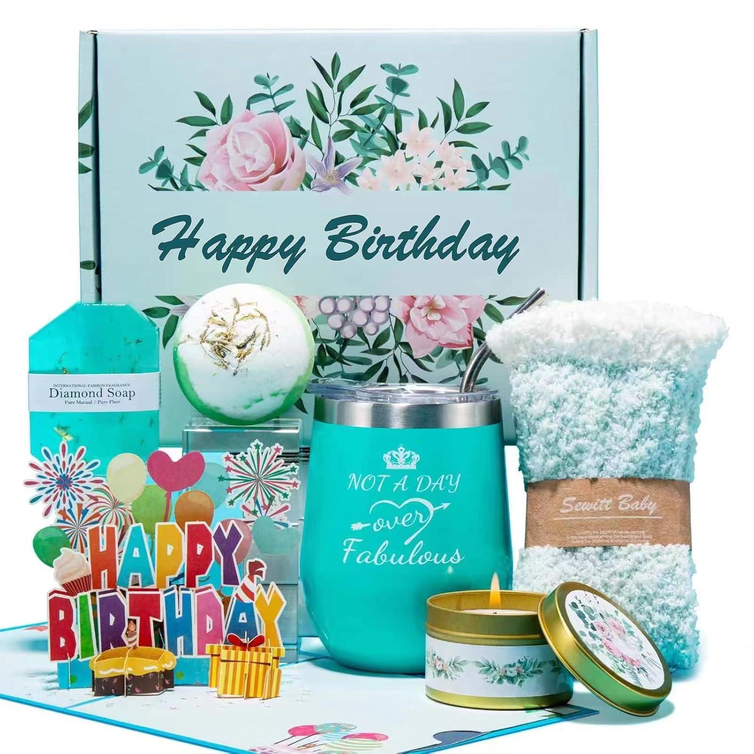 Surprising Birthday Gift (Personalized) vs. Spa Basket: Craft Wine for Her