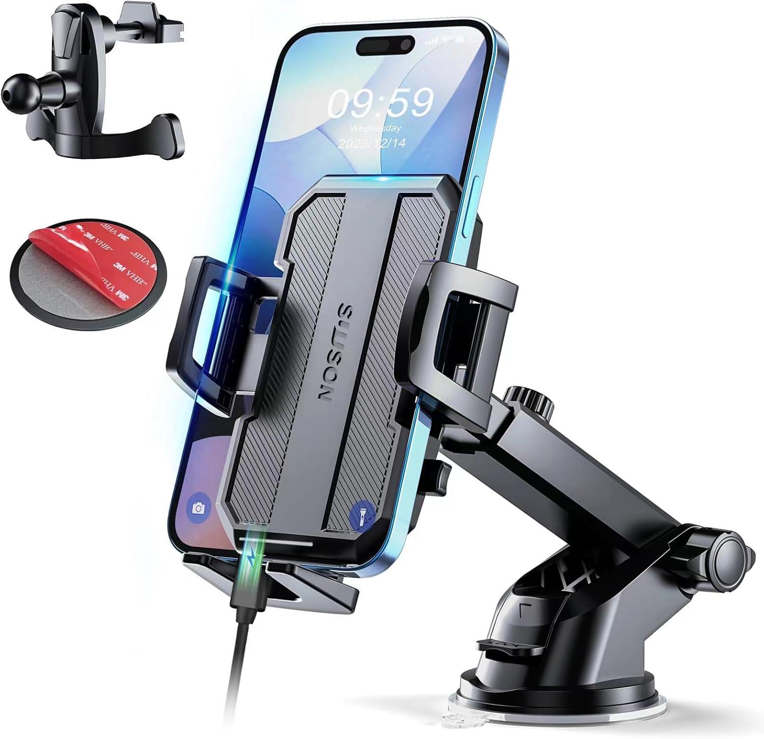 Showdown: 3-in-1 Mount Tested For All Phones-Power Suction vs. Traditional Holds
