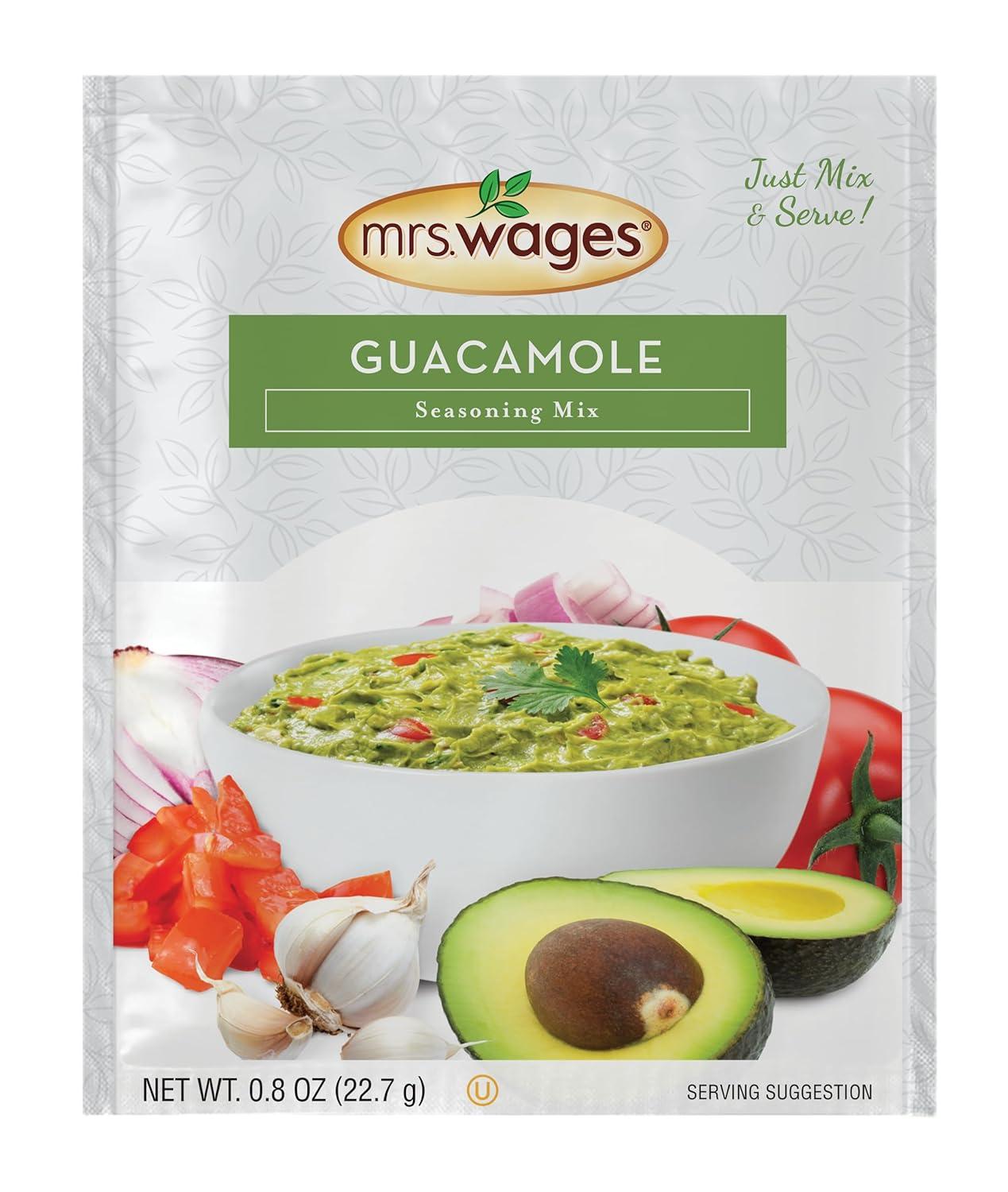 Mrs. Wages Guacamole Mix: Value Pack 12 vs. Hassle? Tested, Customizable Snack Hack