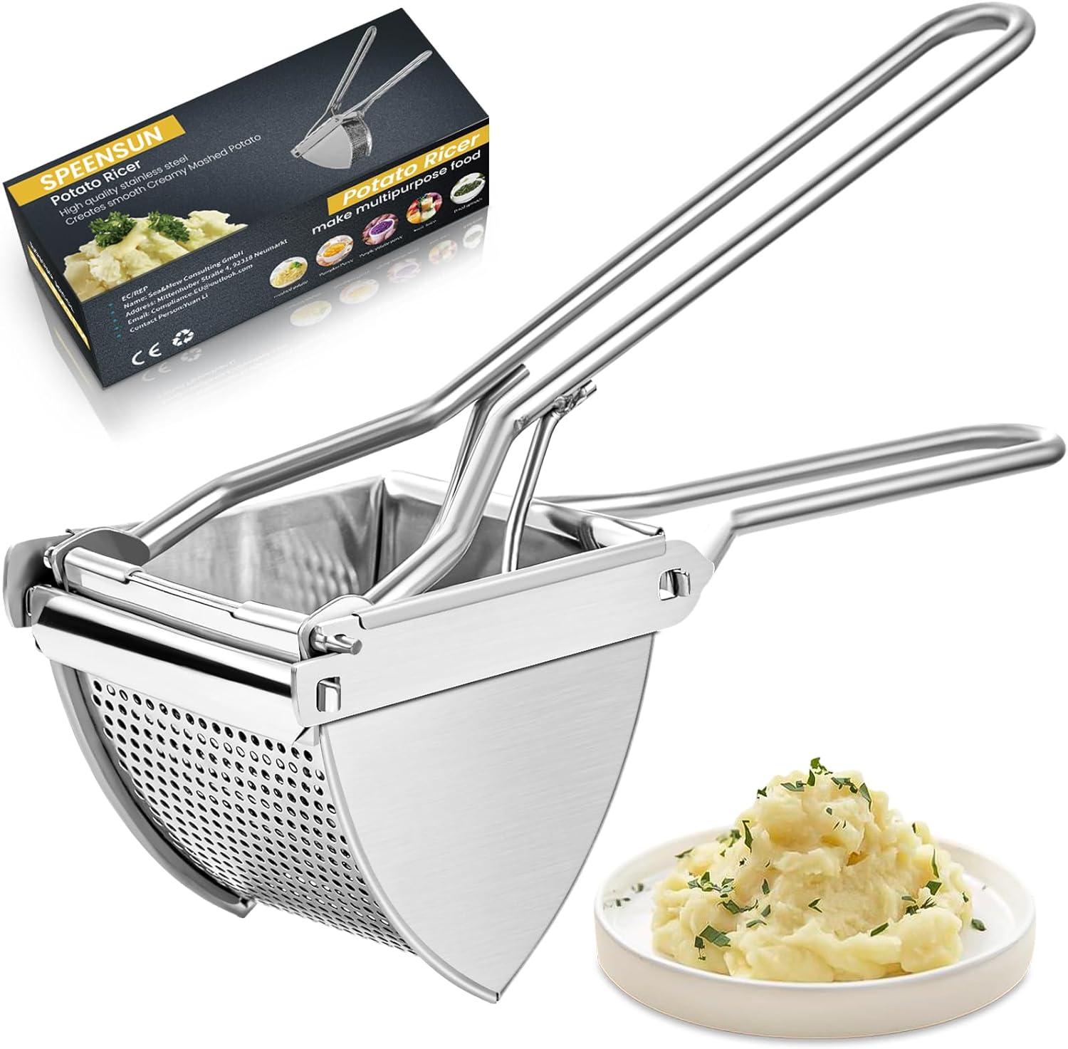 Showdown: 22 oz Masher vs. Fluffy Ricer for Baby Food & Juices
