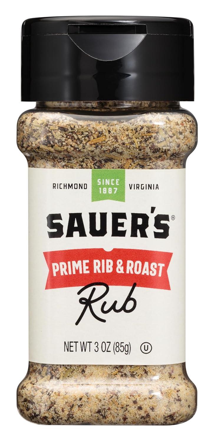 Sauer's Roast & Prime Rib Seasoning Showdown: Pack of 1 vs. Standard Jar, Surprising Flavor