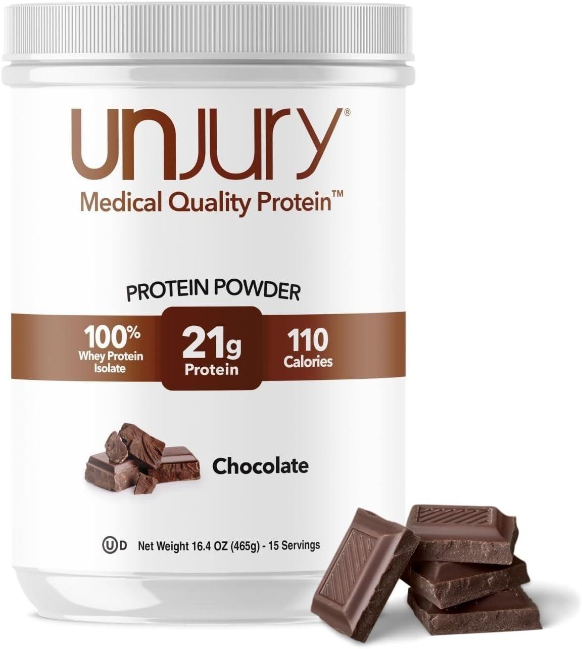 Whey Protein Showdown: 21g Isolate, Chocolate, Low Carb, Lactose-Free, Gluten-Free, Kosher & 15 Servings