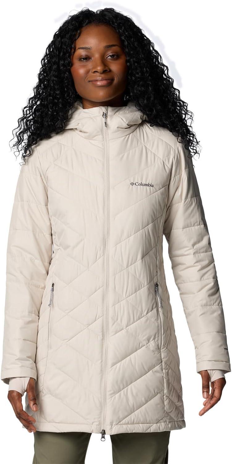 Women's Outerwear Showdown: SCUBA Hood, Packable Light, Bib Design, Ultra Loft, Knee Length, Water-Resistant