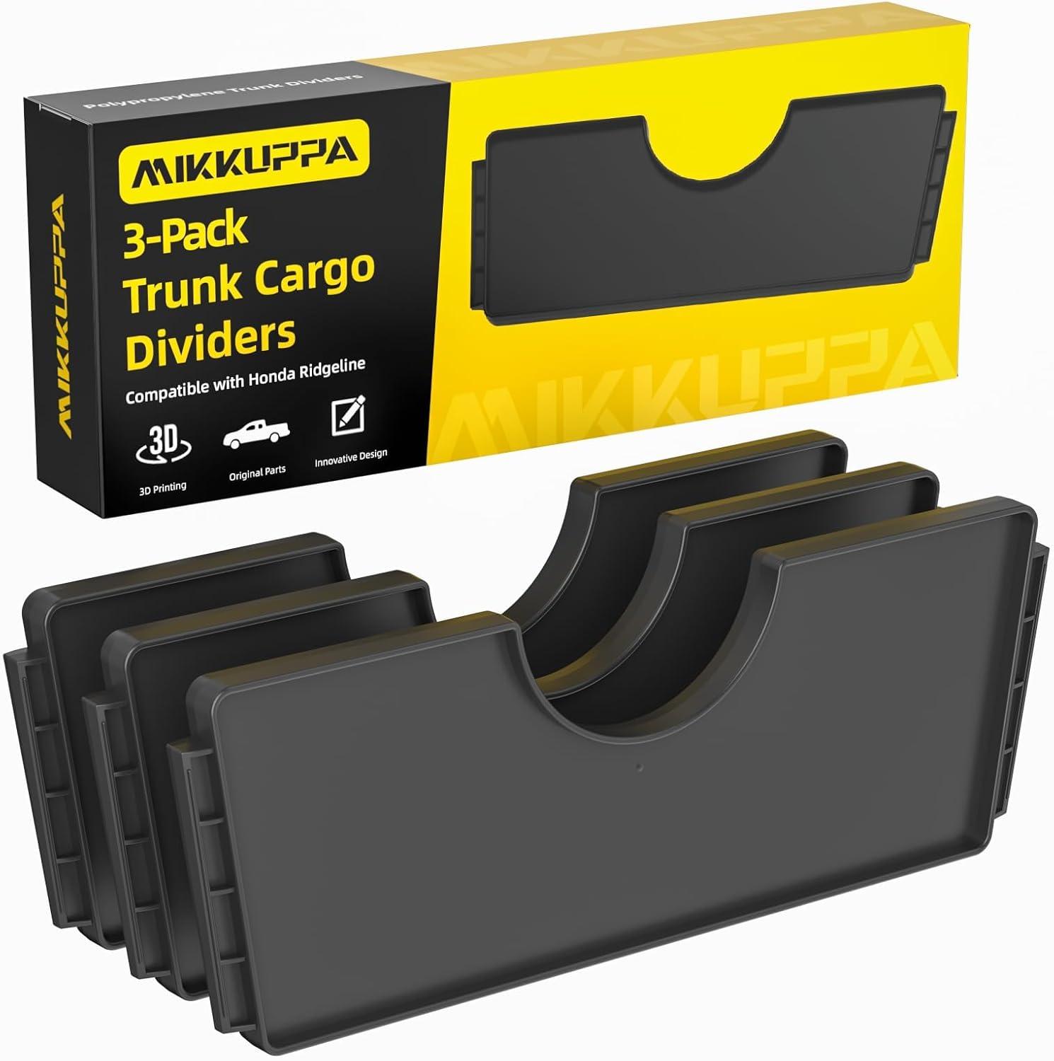 Comparing MIKKUPPA Trunk Dividers (3Pcs) with In-Bed Storage: Ridgeline Tested