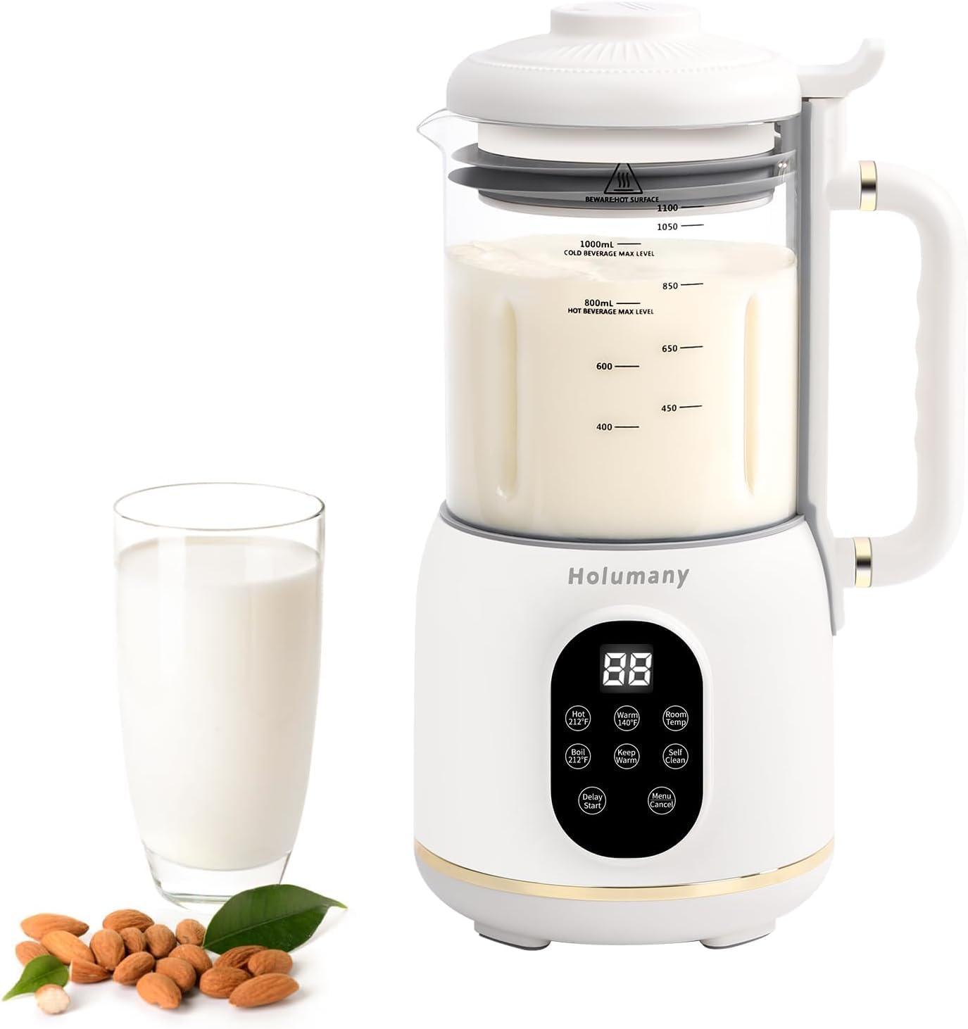 Showdown: 35oz Nut Milk Maker's 18H Delay Start vs. Quiet Operation (8-in-1 Tested)