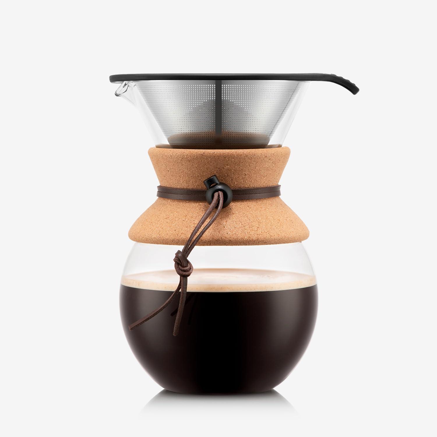 Surprising Brew Benefit: Bodum Pour Over Coffee Maker's High-Heat Glass & Reusable Filter Tested