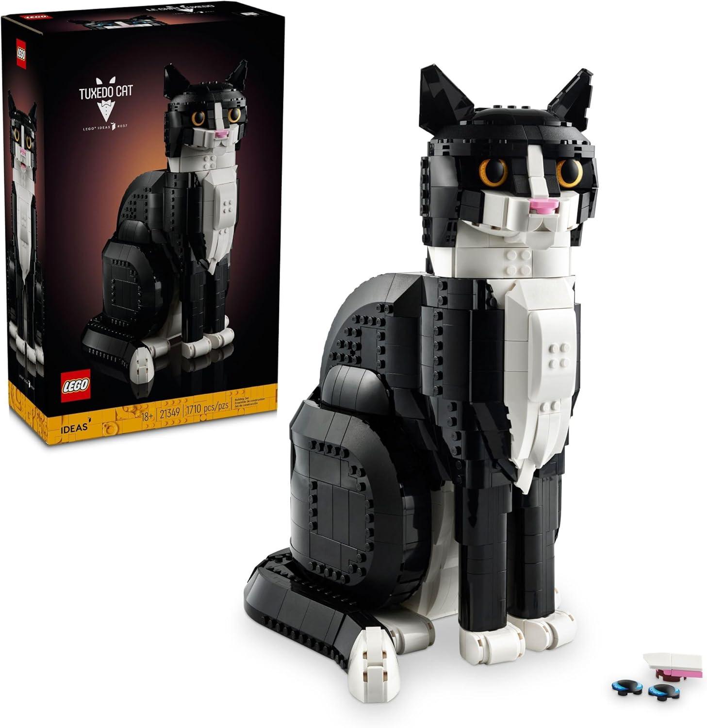 LEGO Ideas Tuxedo Cat (21349) vs Standard Sets - Tested for Adult Builds (Graduation Gift)