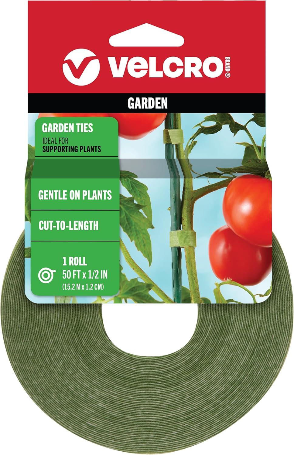 Velcro Garden Ties: Cut-to-Length Tested, Versus Stakes in Recycled Plastic