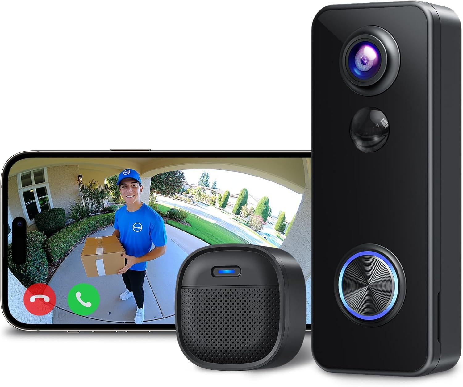 XTU Doorbell: 180° View, Human Detection... Tested for Smart Home Security