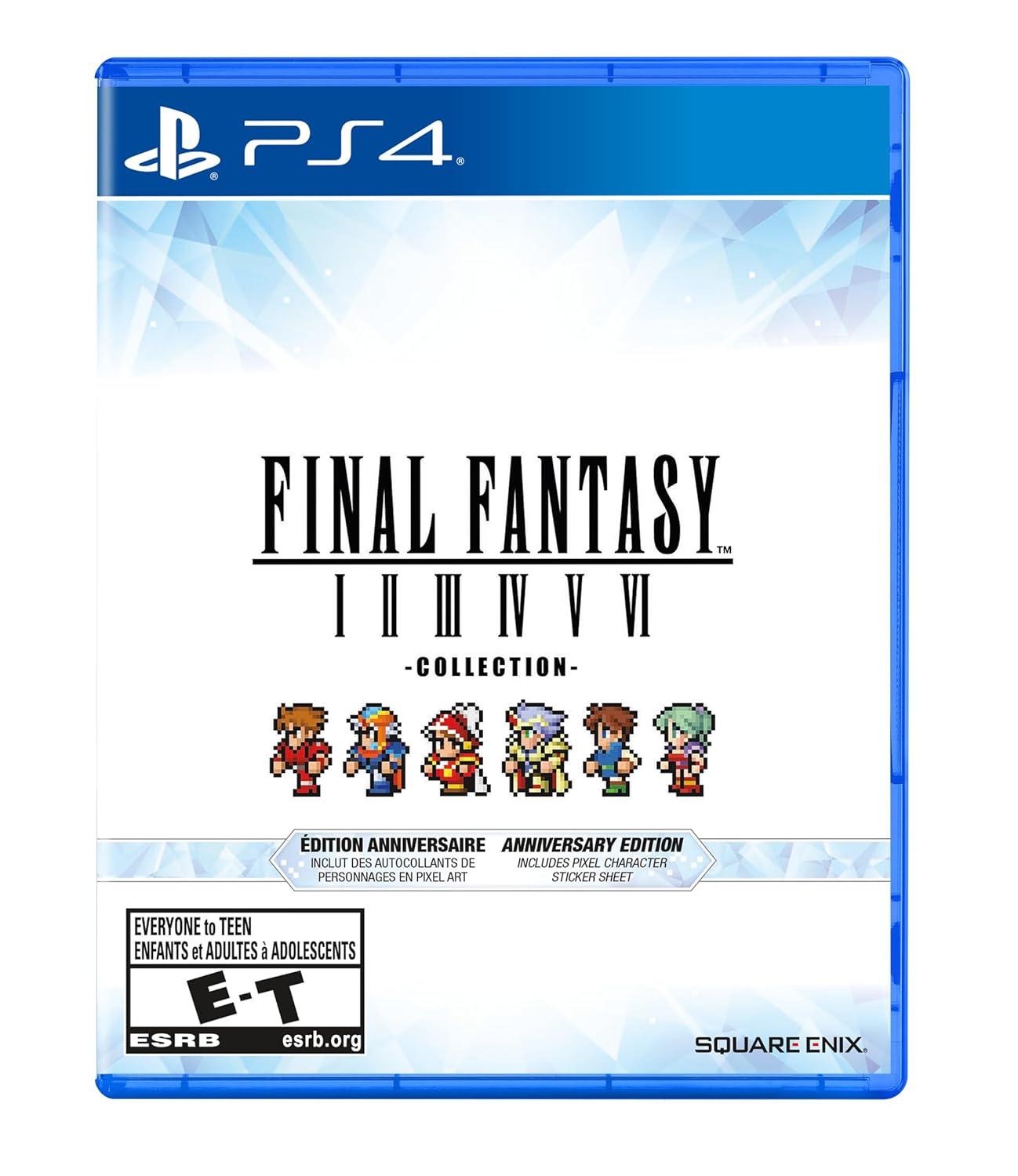Final Fantasy I-VI Collection: 2024 Anniversary Edition Tested vs. Original - Surprising Visuals, PS4 Gaming