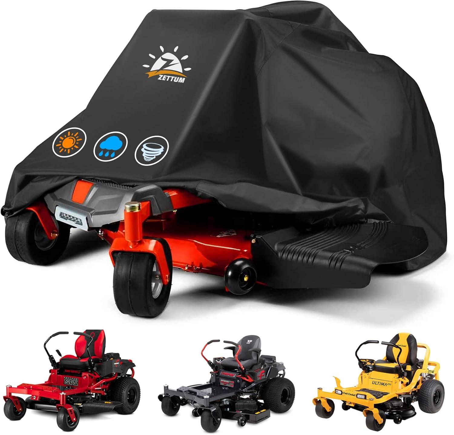 Showdown: Waterproof & Heavy-Duty Mower Cover (600D Universal Fit, Storage Bag Tested)