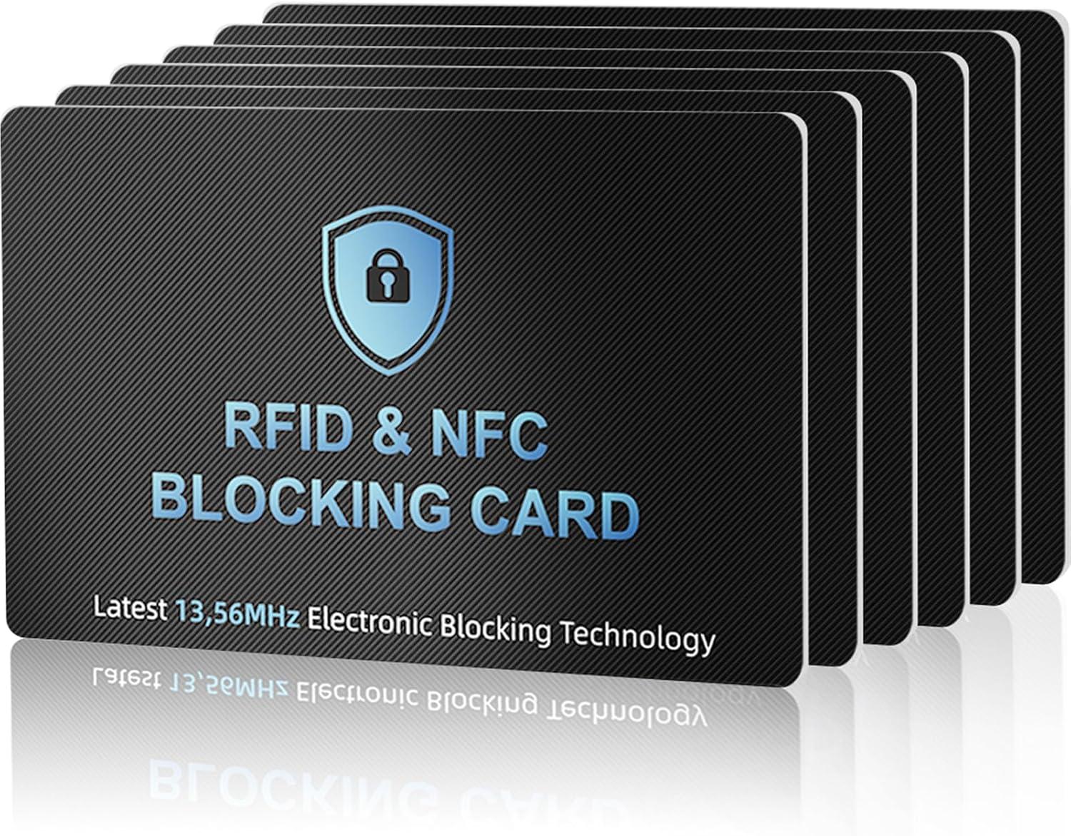 Tested: RFID Blocking, NFC Protection, Wallet Security in 6-Pack Smart Fit - Black Blue