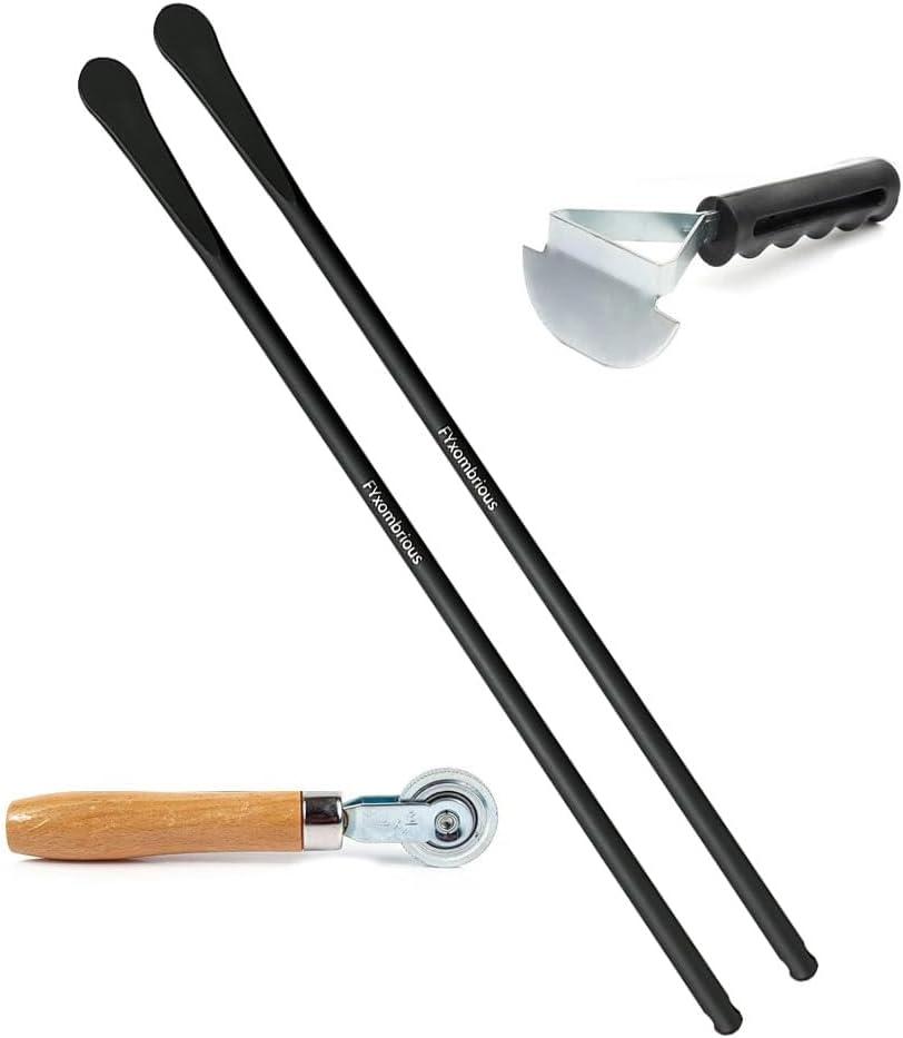 Surprising Tire Tools: Tested Patch Roller, 2PCS Bar & 30-In Spoon