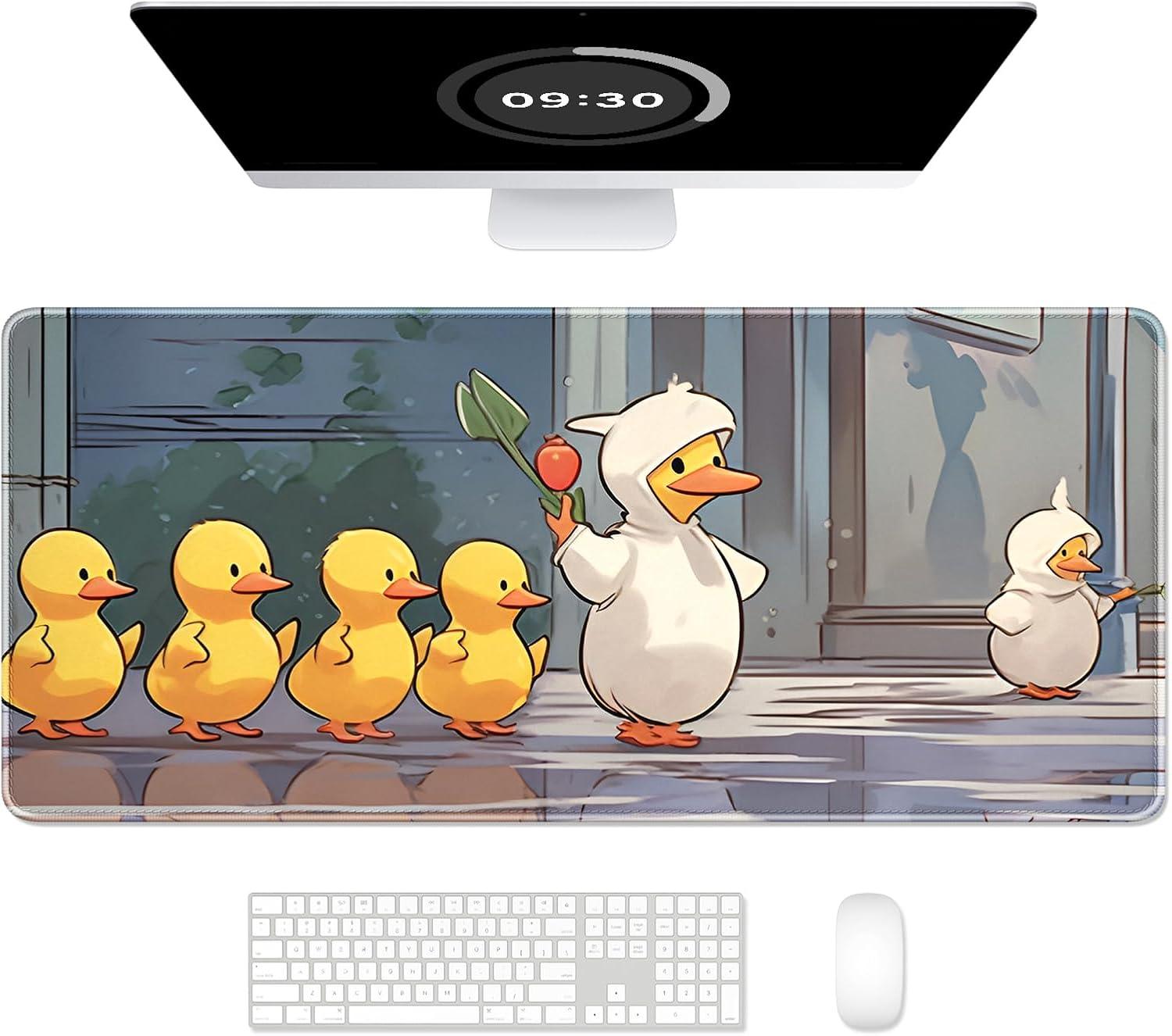 Size, Design, Anime Ducks Tested: XXL, Big Extended, Ultra Large Desk Mats Showdown (Surprising for Gamers)