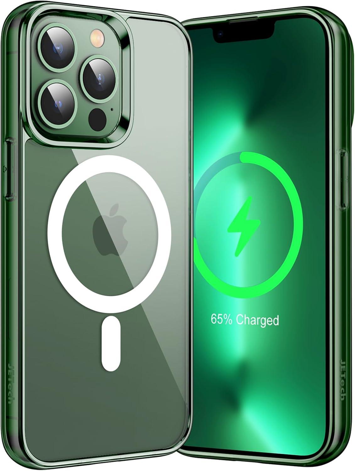 JETech's Alpine Green Shockproof Case: MagSafe Tested, Surprising 6.1-Inch Fit