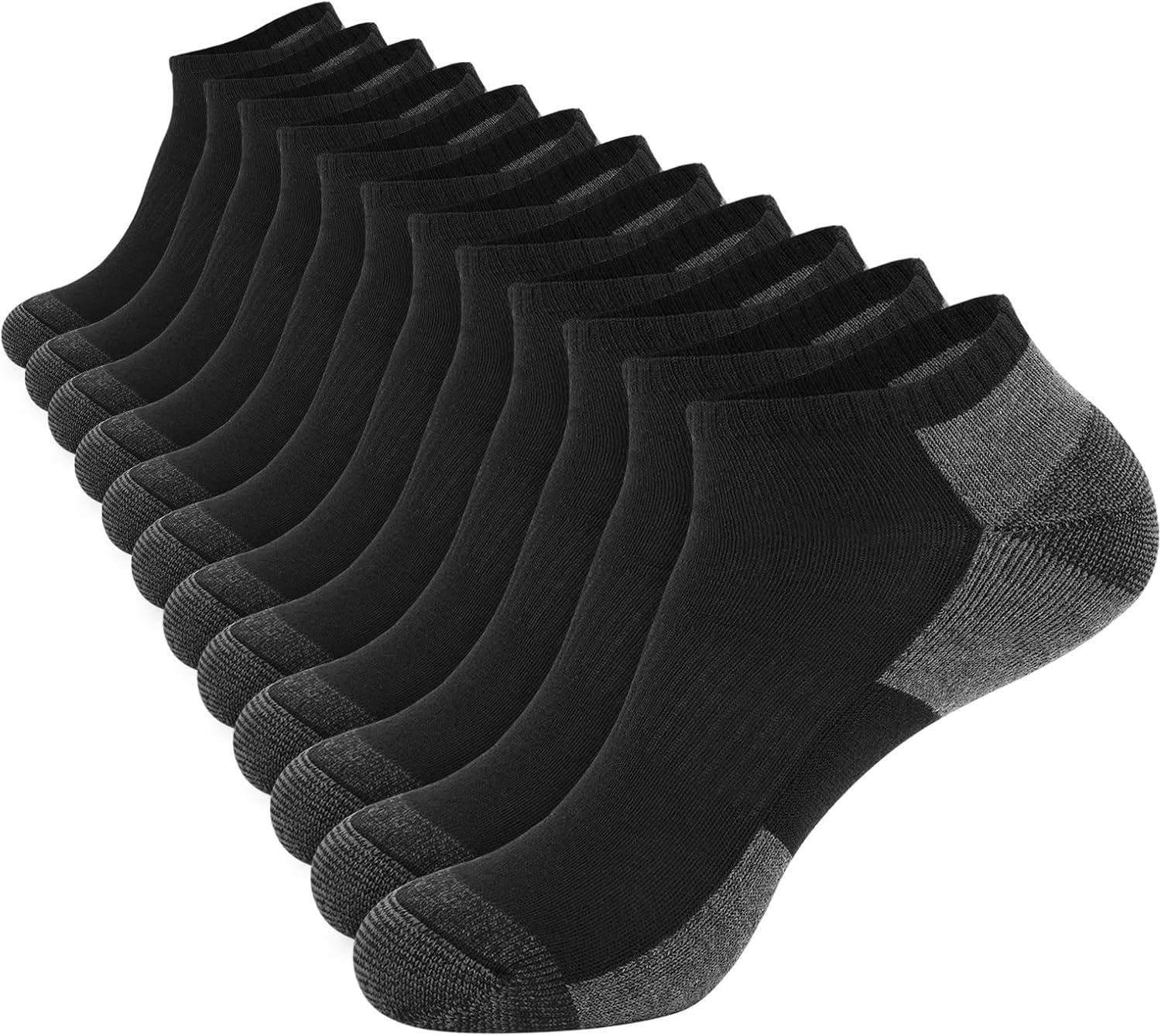 Cushioned Ankle Socks Showdown: 12-Pack Breathable Comfort Tested for Summer