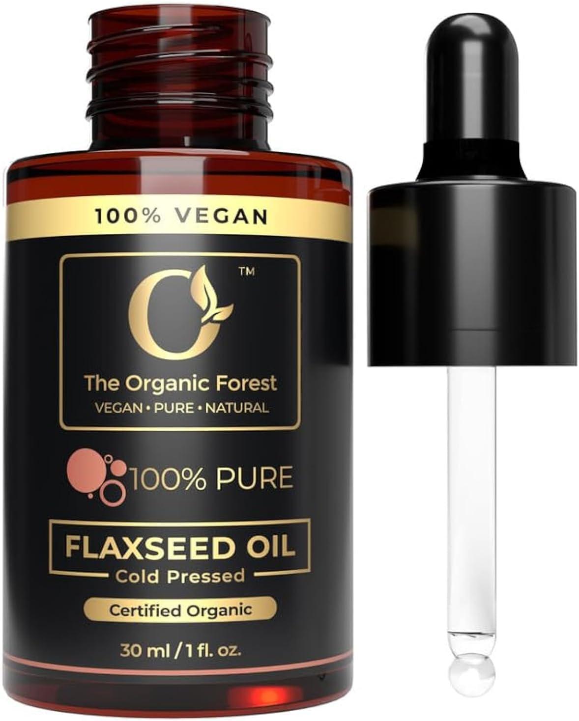 Flaxseed Oil Showdown: 100% Organic vs Non-Greasy for Hair & Skin Care