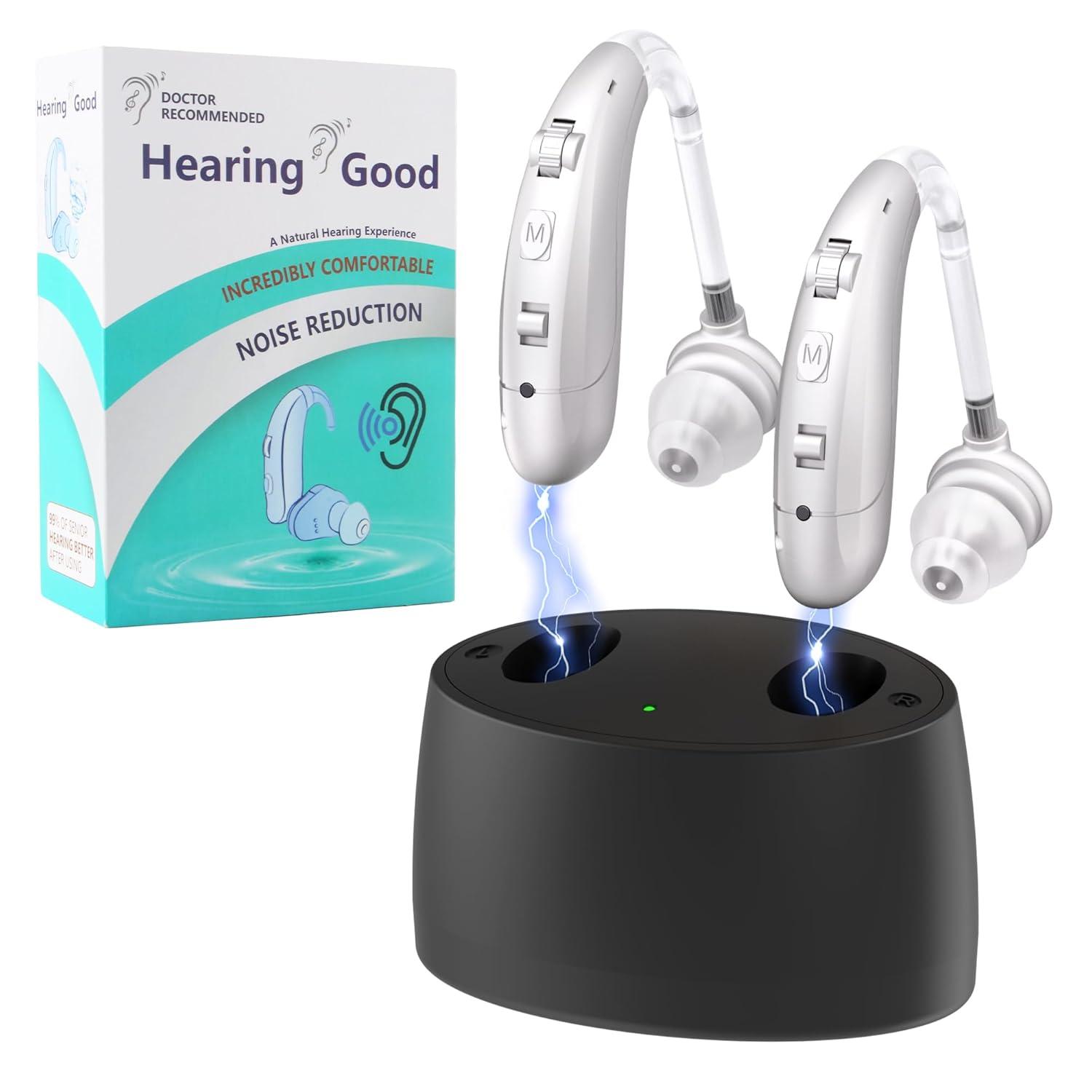 Showdown: Senior Comfort, Noise Cancelling, Clarity Boost, Silvery Design Tested for Hearing Aid Needs