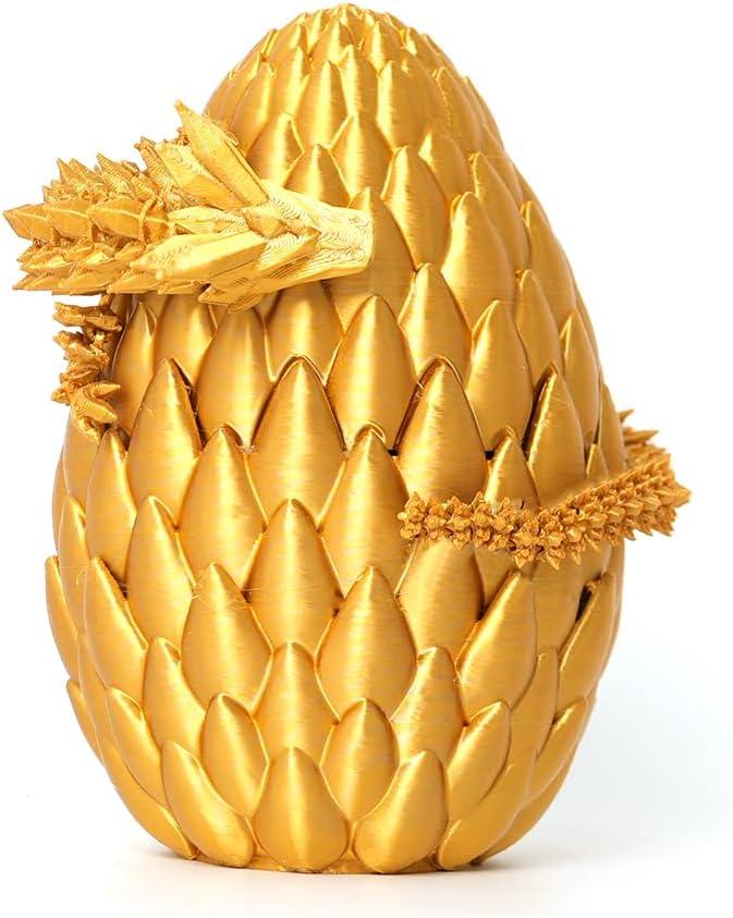 3D Printed Surprise Egg vs. Flexible Crystal Dragon: Tested for Desk Decor & Gifting