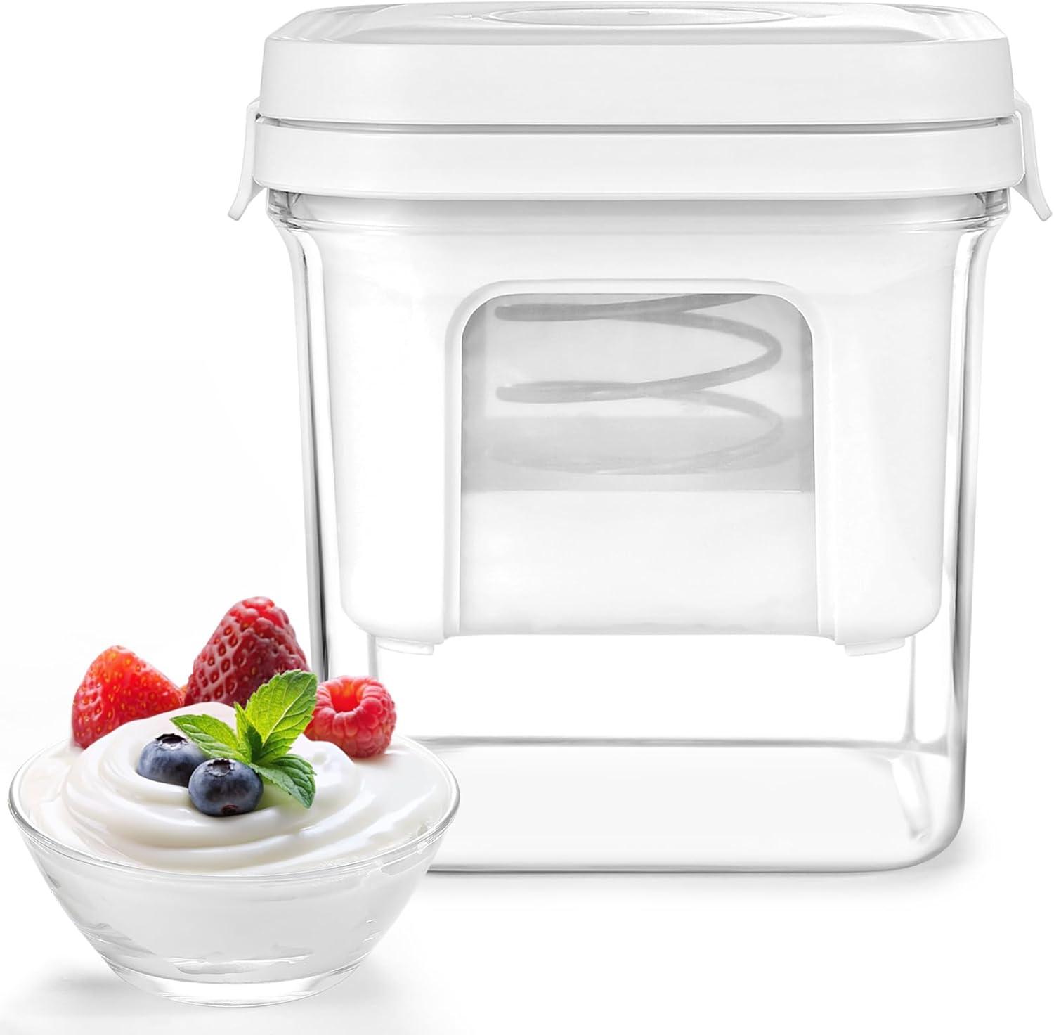 Surprising: Yogurt Maker Converts 2 Quarts to Greek Cheese & More