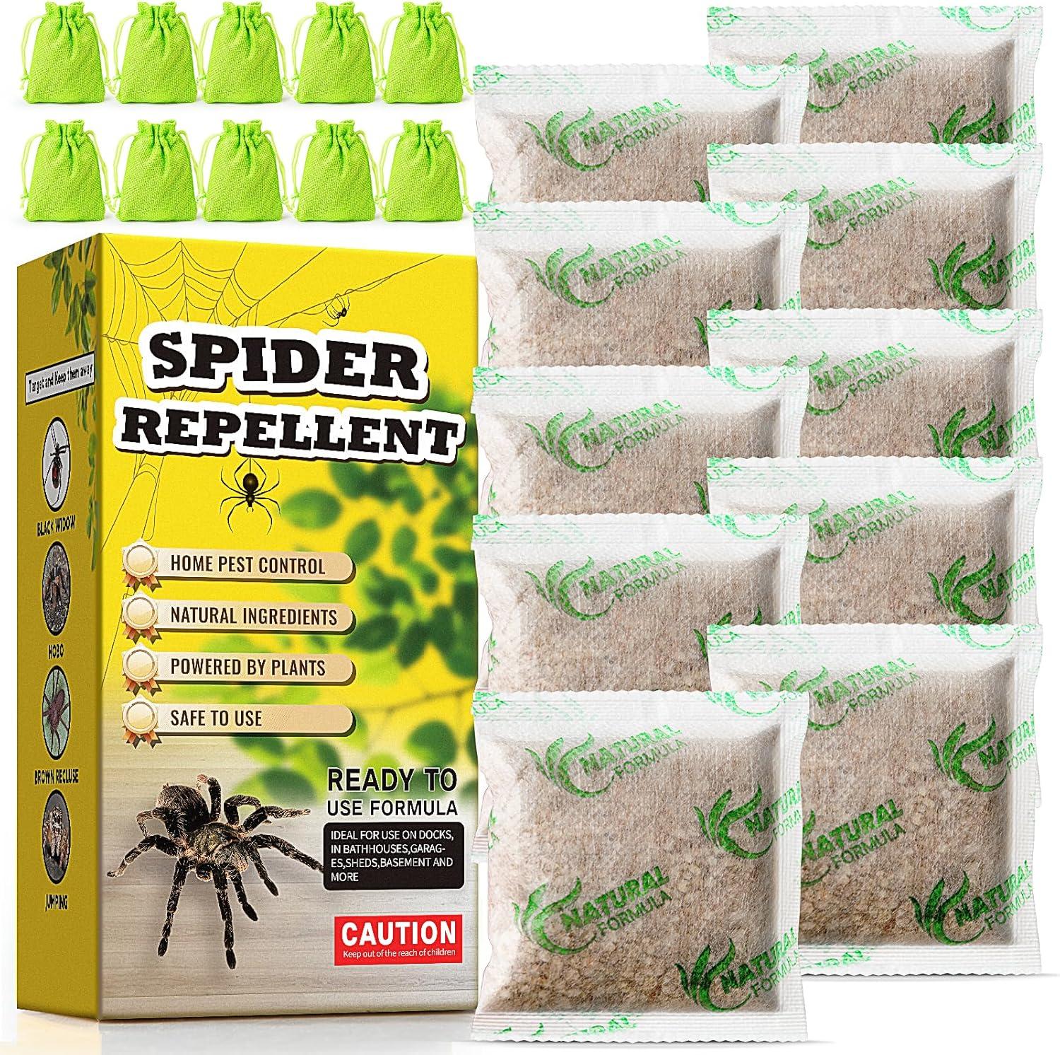 Natural Spider Repellent Showdown: 10-Pack Peppermint & Lemongrass Oil Tested for Safe Indoor-Outdoor Use