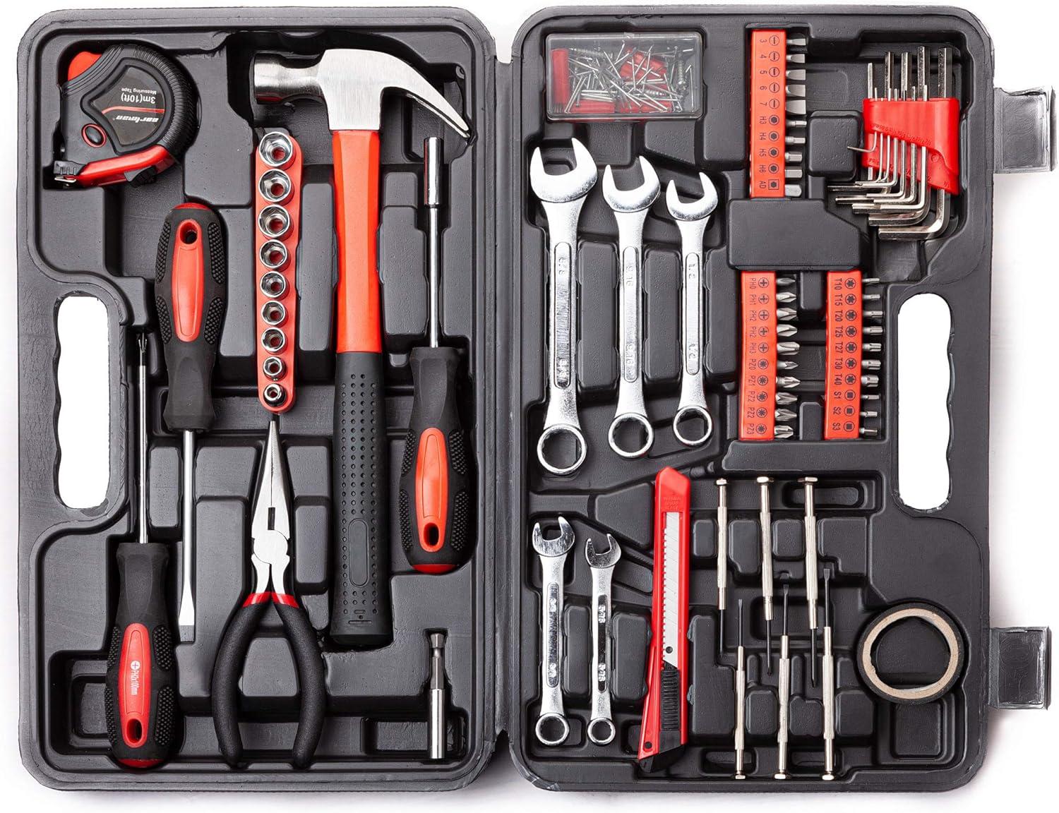 CARTMAN 148-Piece Tool Set: Tested for Smudge-Free Gear Repair-Surprising Value
