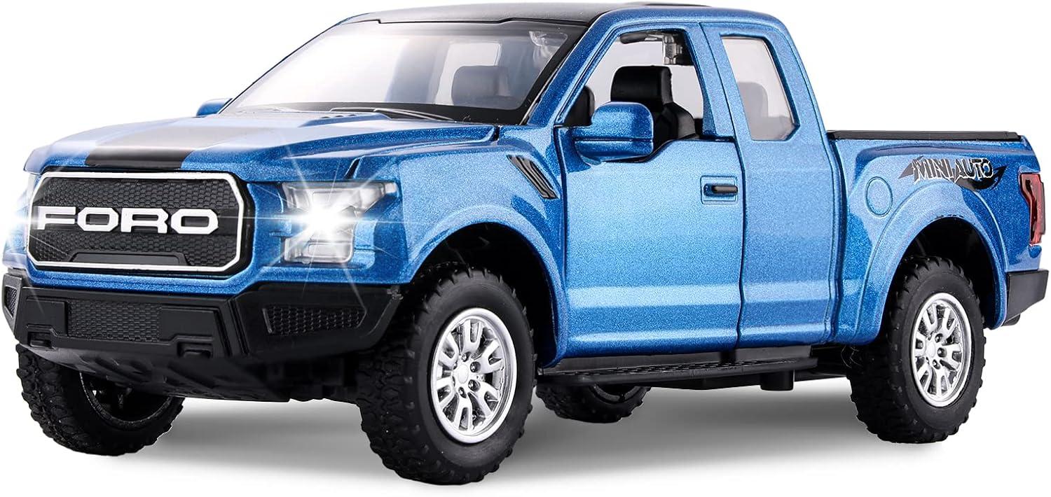 SASBSC F150 (Light/Sound) vs Pull Back Toy Cars: Surprising Toy Truck Tested for 3+ Kids