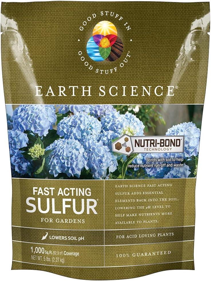 Earth Science Sulfur Showdown: pH Drop, Nutrient Control, Lawn Boost & Bee Support