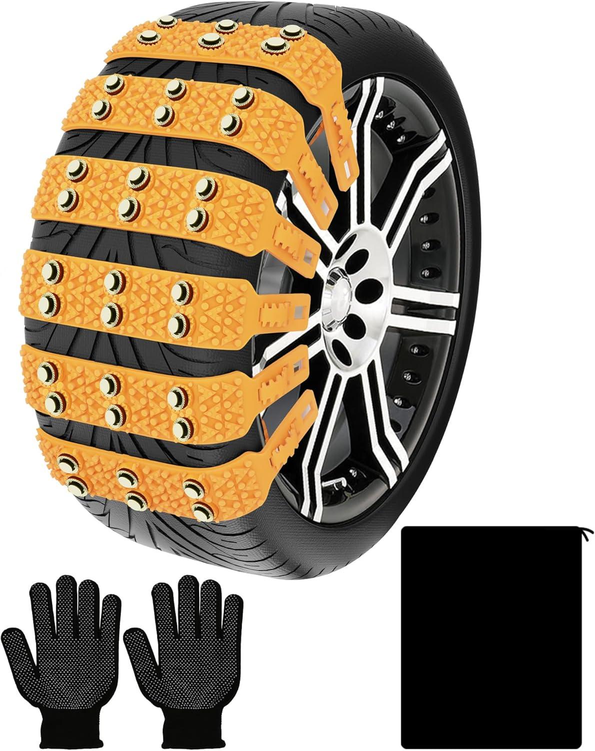 Tested: Snow Chains vs. Socks - Winter Safety in 5 Minutes?