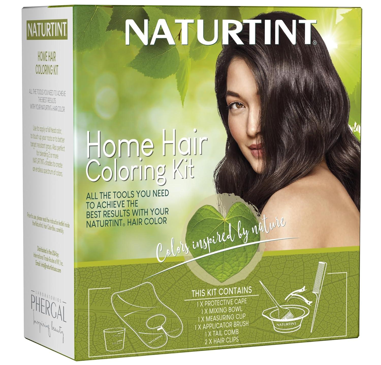 Naturtint Hair Coloring Showdown: 6-Piece Set, Reusable, & Stain-Free for At-Home Use