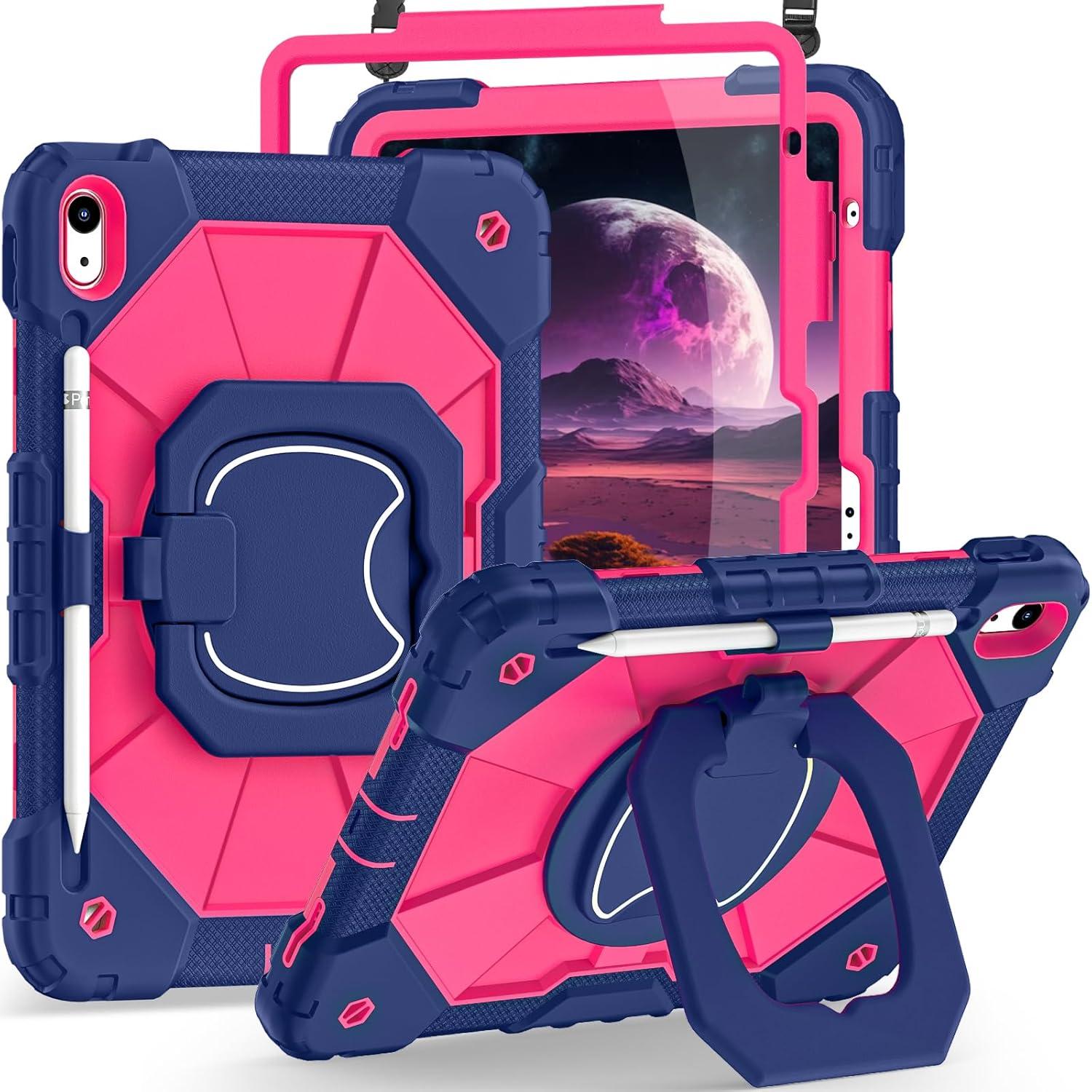 Surprising iPad Case Showdown: 360 Rotating Stand for 11th/10th Gen-Unbreakable? Maybe