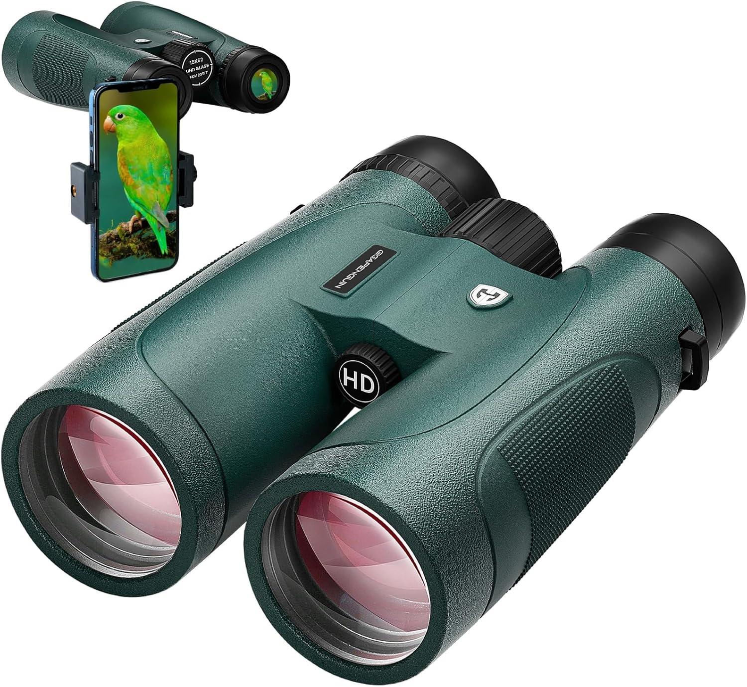 Surprising Binoculars Showdown: Upgraded Phone Adapter, HD Clarity, Waterproof for Cruises