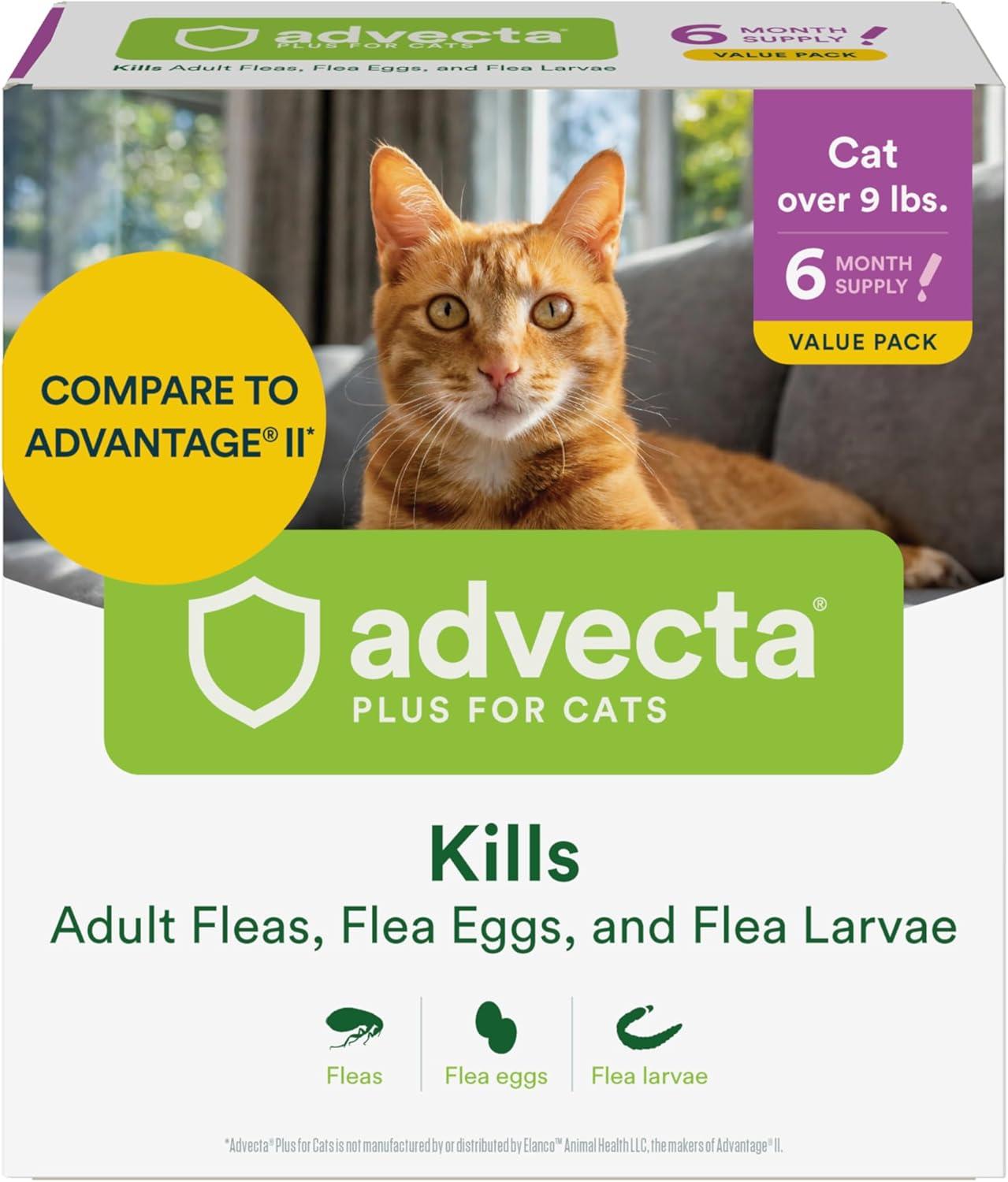 Plus Flea Prevention for Cats: 6-Month Waterproof Drops vs Fast-Acting Size-Adaptable Treatment Compared