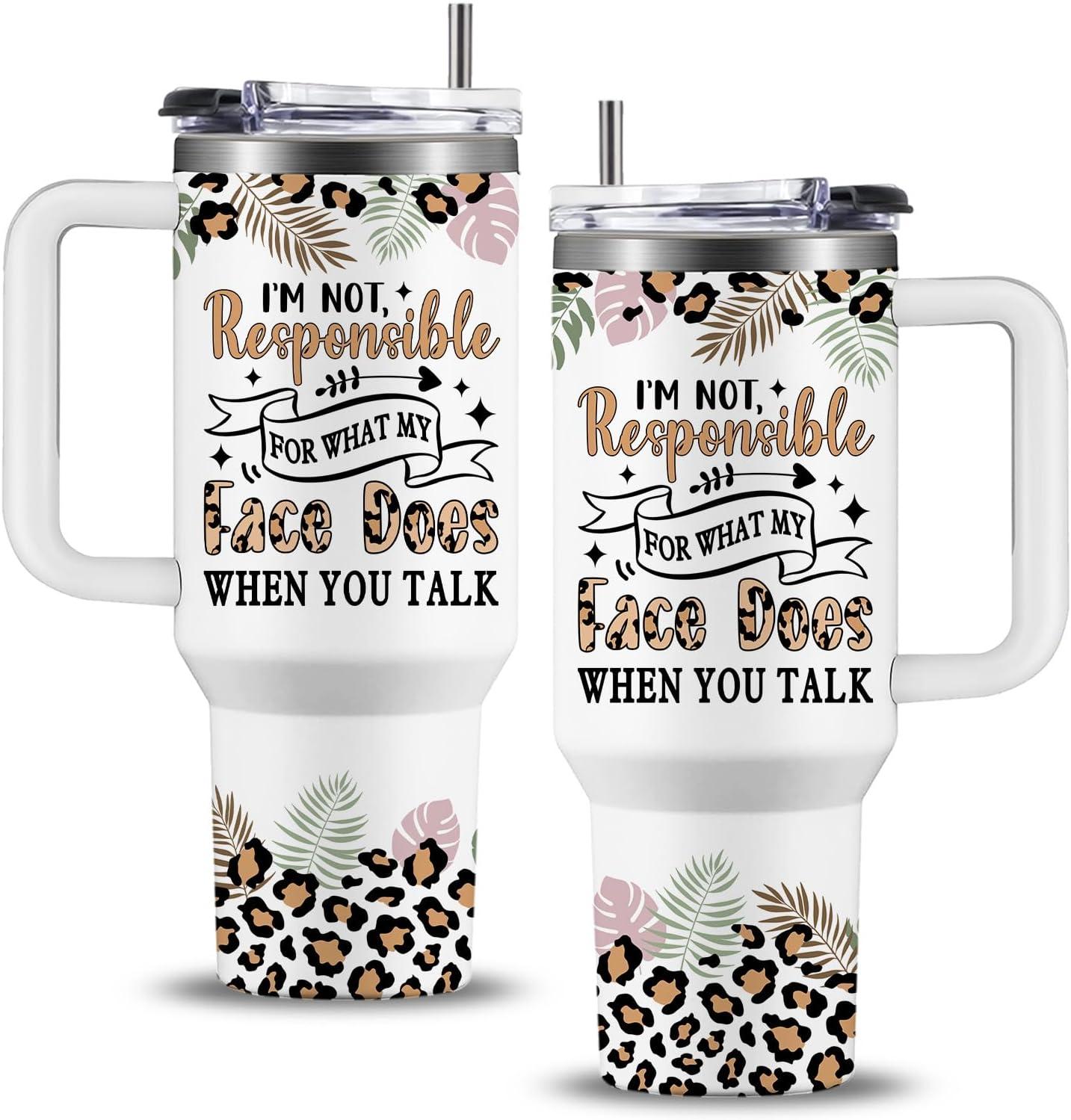 Showdown: 40 oz Tumbler, Sarcastic Quotes, & Office Humor Tested in Coffee Cups