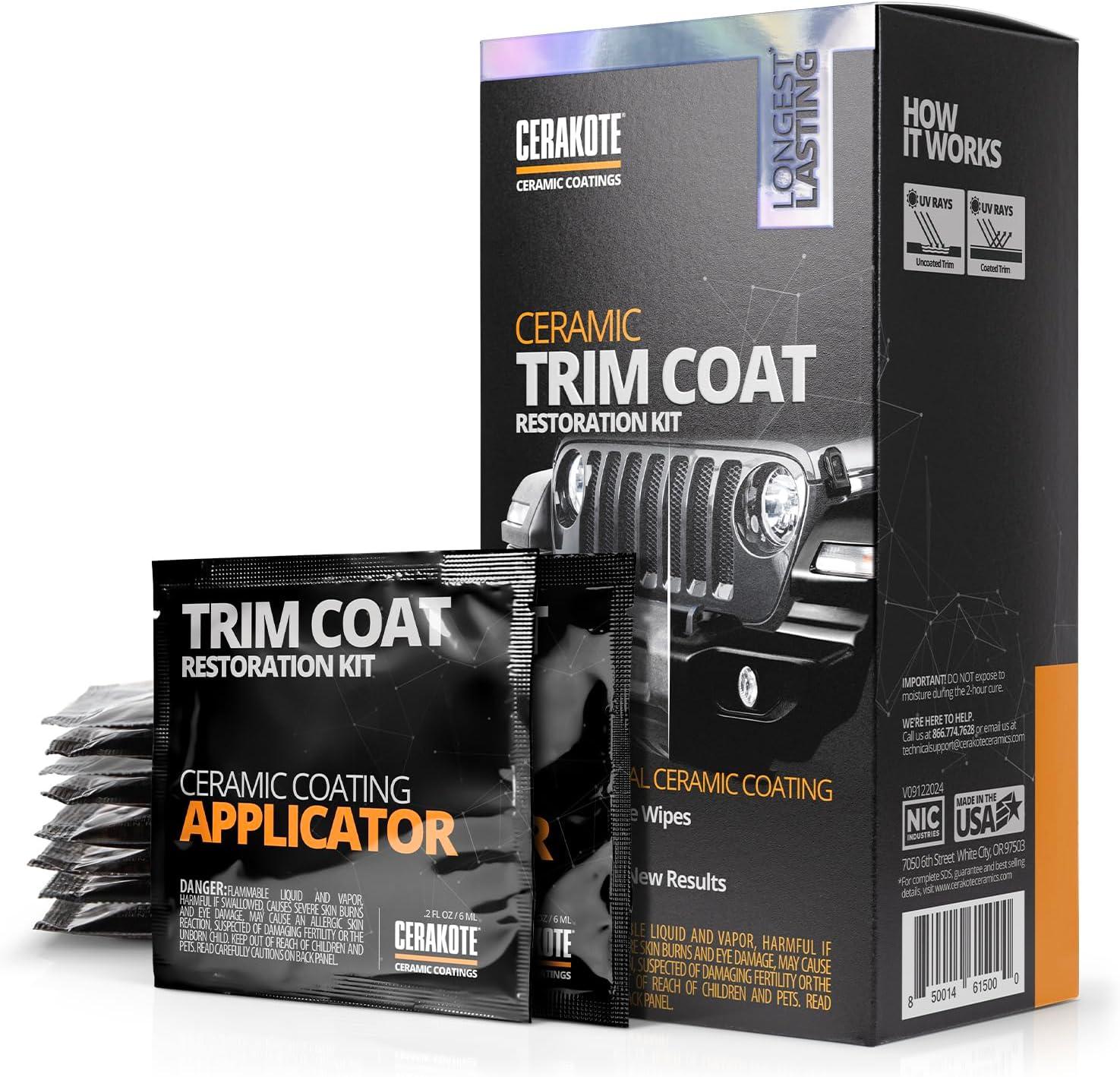 Cerakote vs. Quick Trim Restorer: 200-Wash Durability vs. Speed - Tested for Modern Use