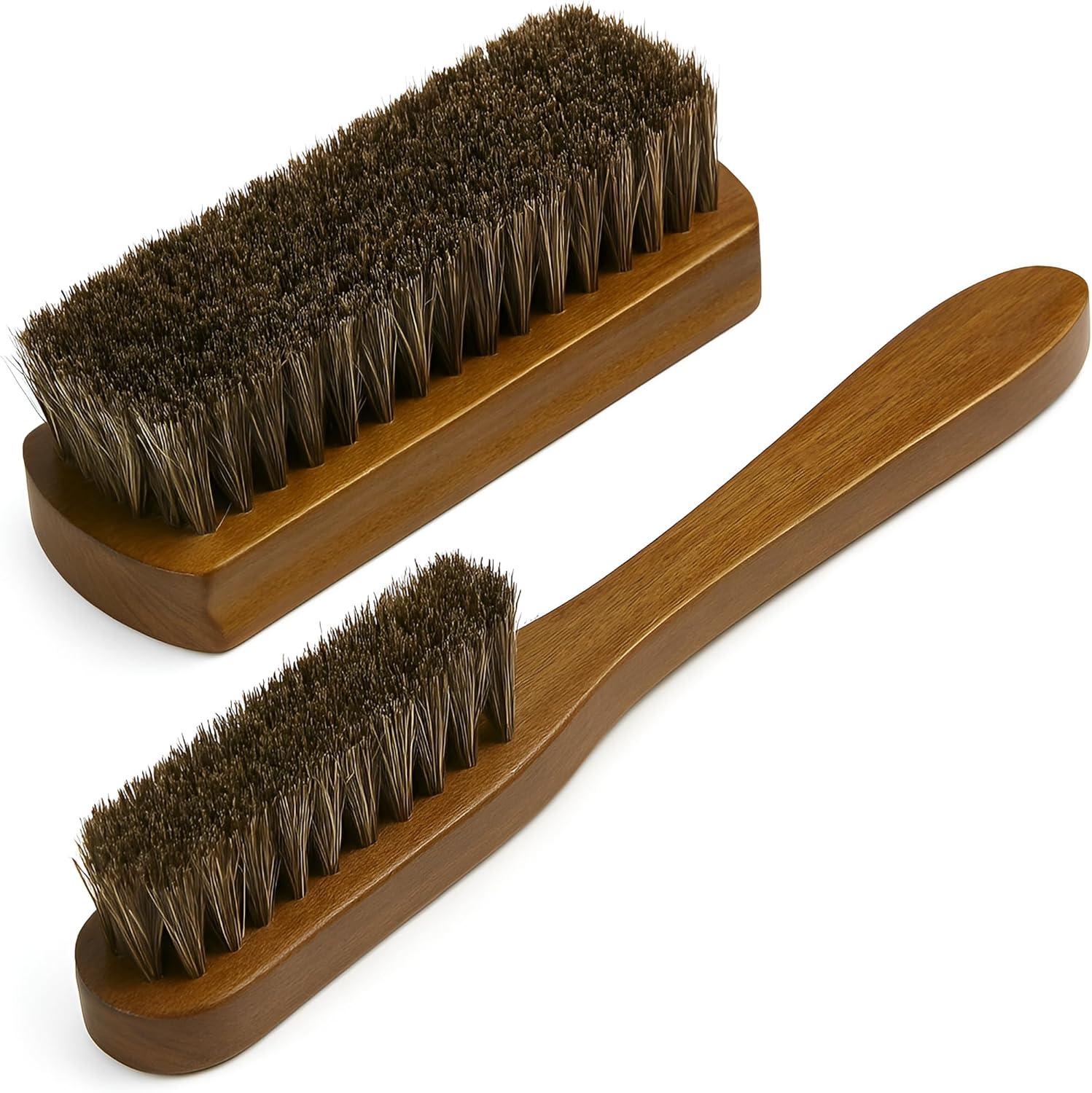 TAKAVU Horsehair Bristle vs. Synthetic: Surprising Clean for Leather & Upholstery