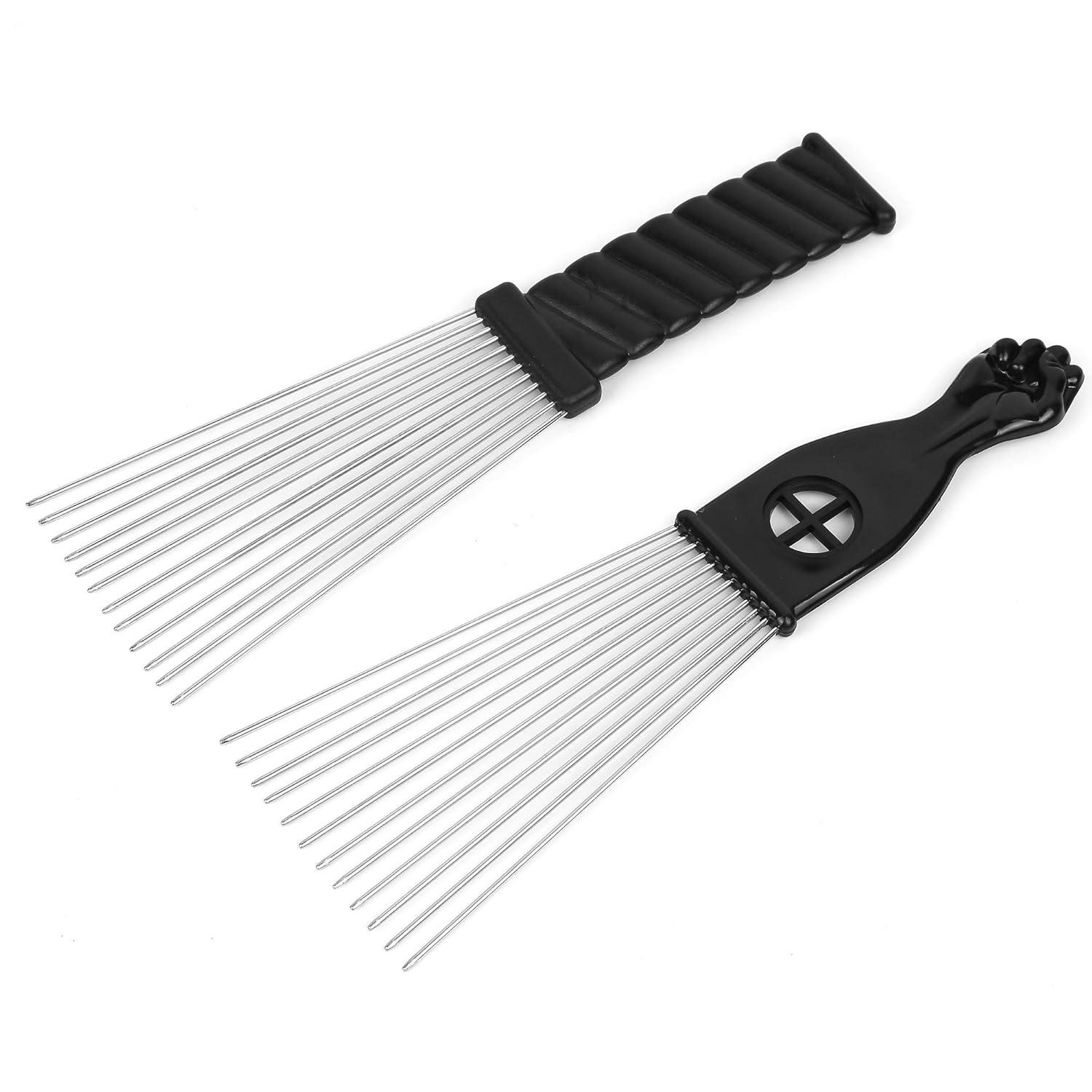 Showdown: Afro Hairdressing Tool's Wide Teeth & Classic Black Fist Design Tested
